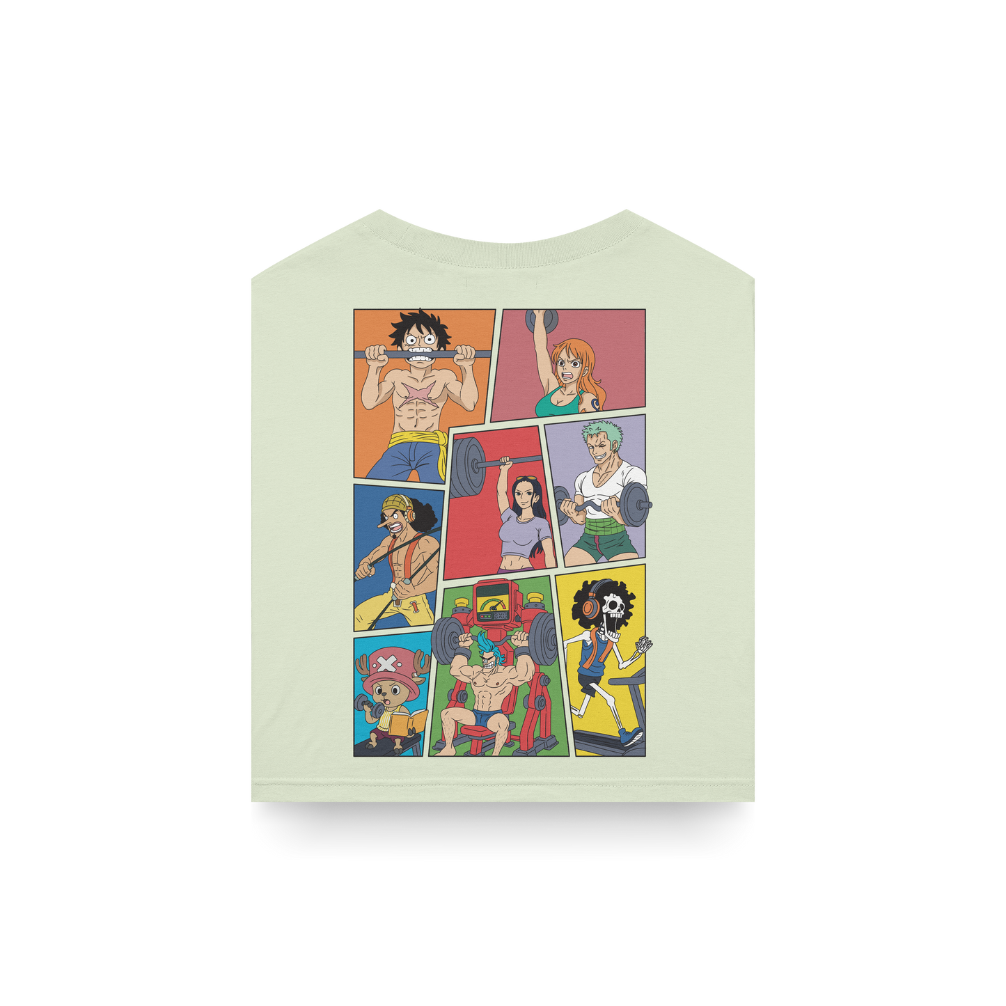 CROP TOP CROSSPIECE - SIN MANGAS