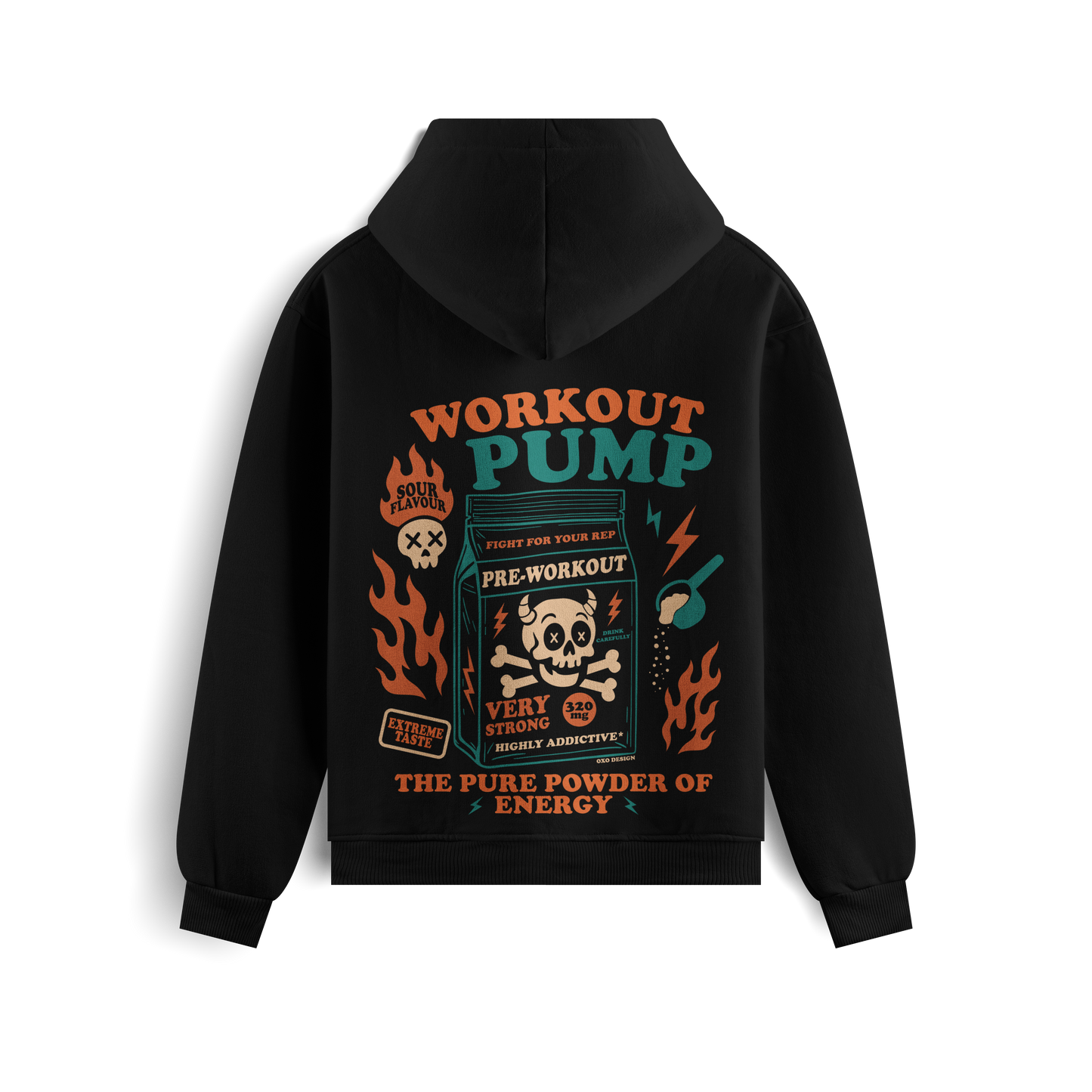 SUDADERA "PRE-WORKOUT PUMP"