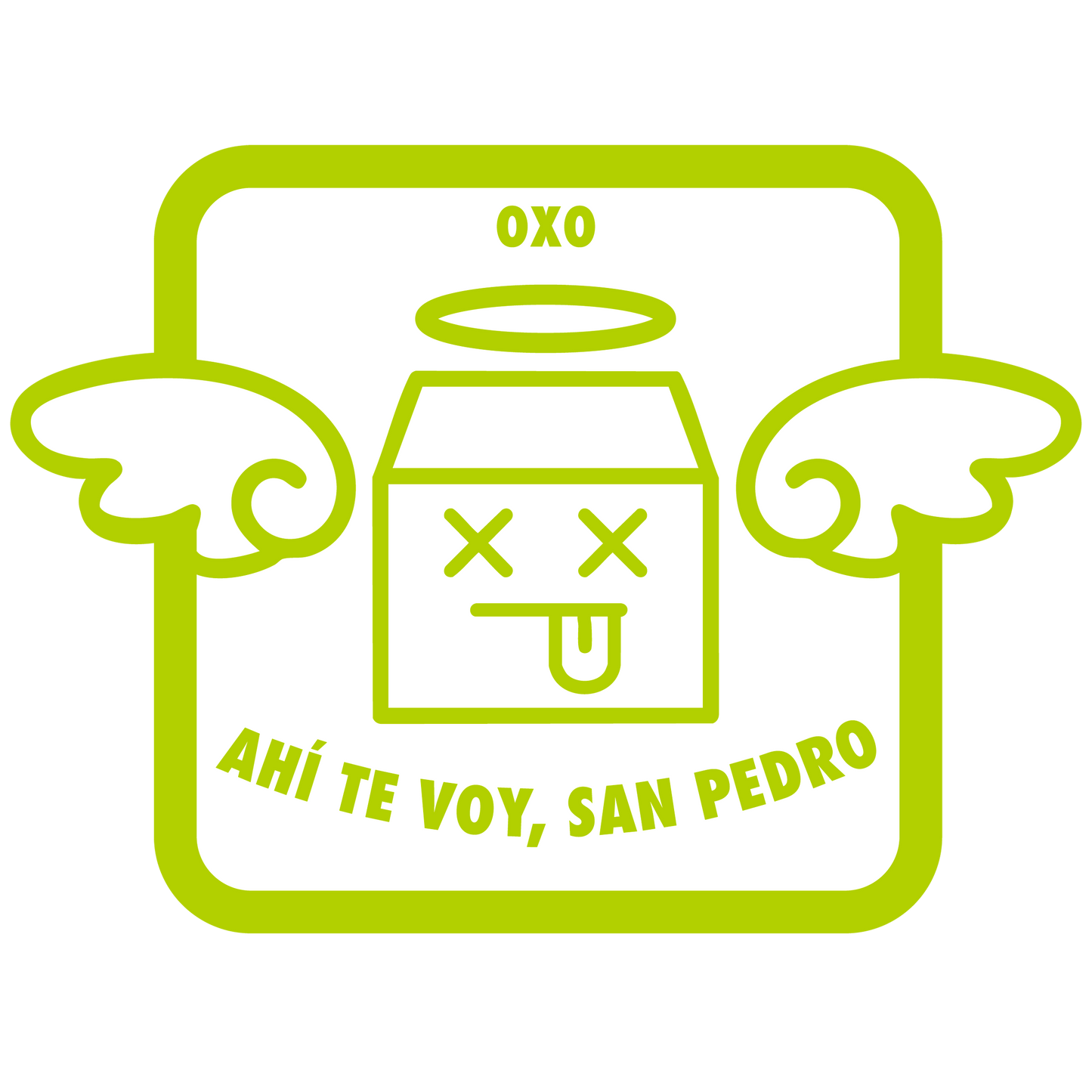 PARCHE 3D - AHÍ TE VOY