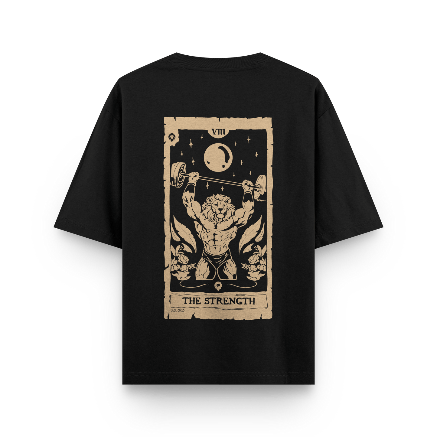 CAMISETA TAROT - THE STRENGTH - OXO DESIGN - CAMISETA -