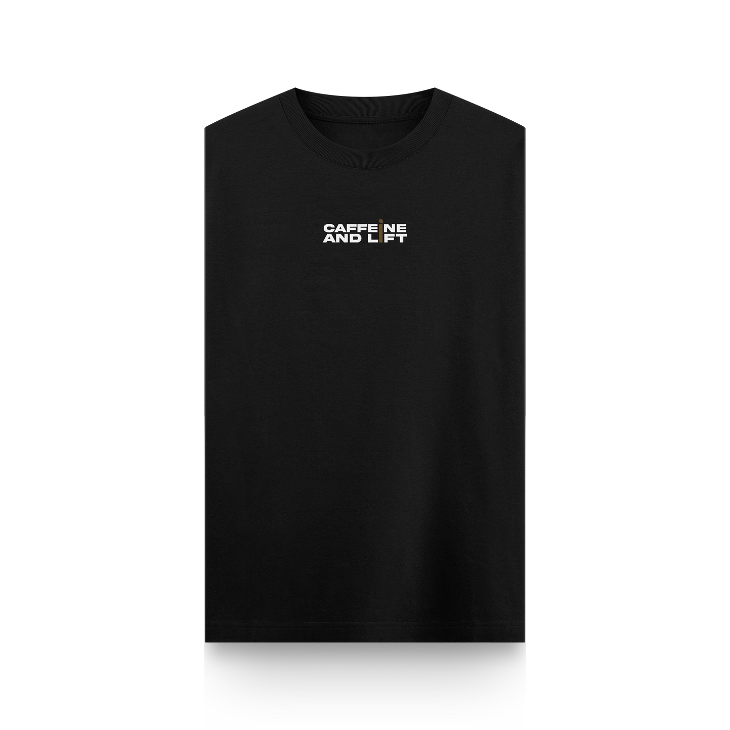 CAMISETA CAFFEINE AND LIFT - SIN MANGAS