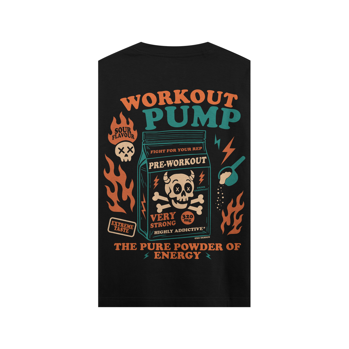 CAMISETA "PRE-WORKOUT PUMP" - SIN MANGAS