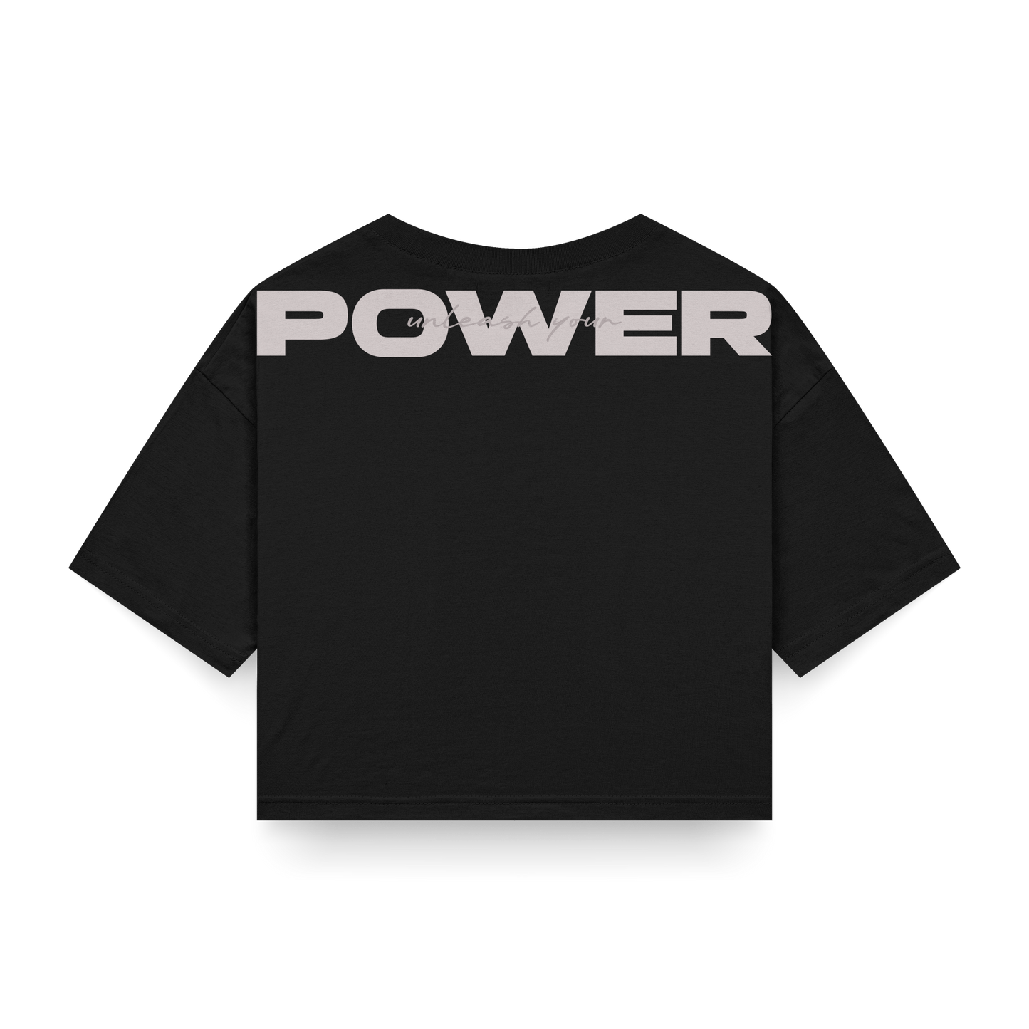 CROP TOP NEGRO - OXO DESIGN - CROP TOP -