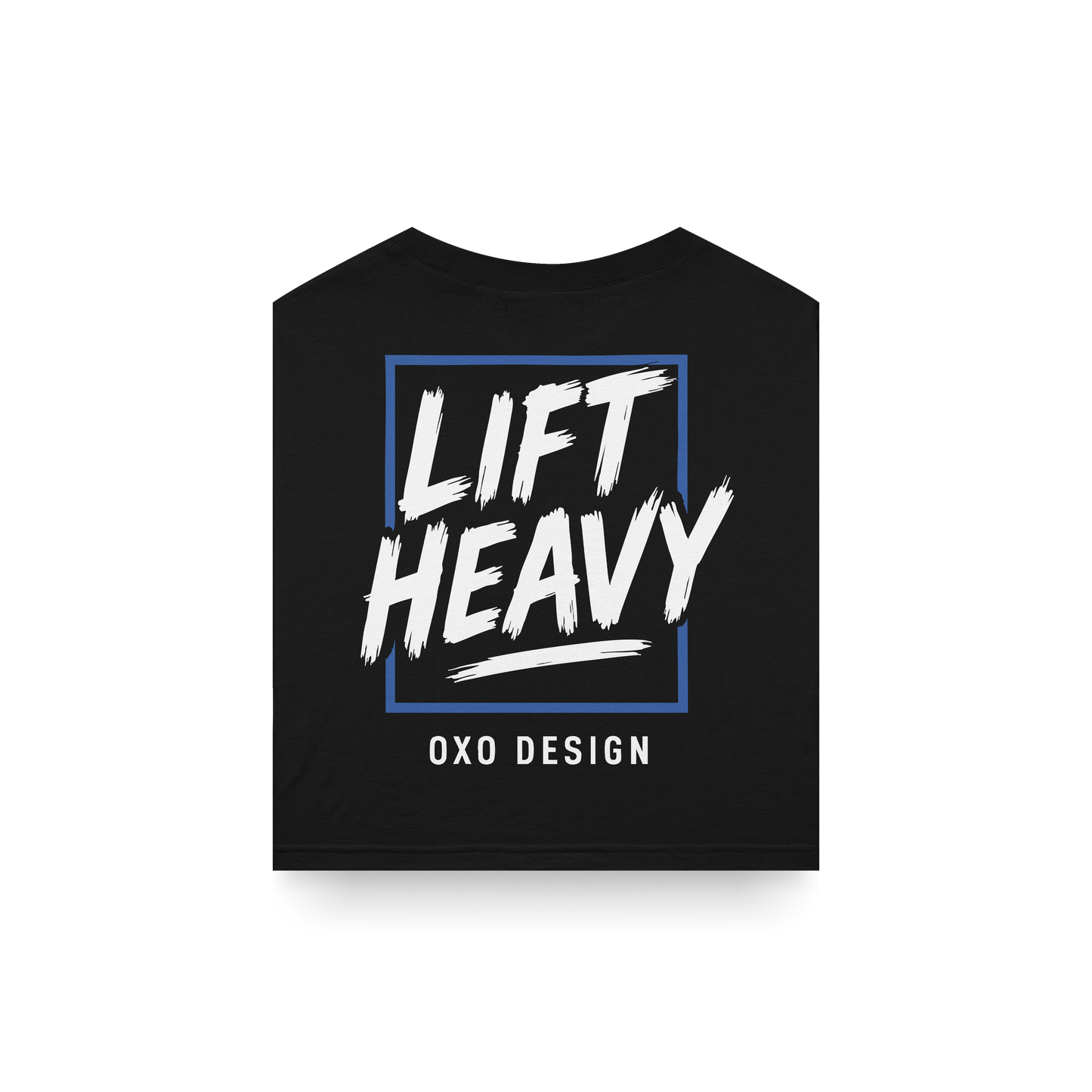 CROPTOPLIFT HEAVY - NEGRO SIN MANGAS