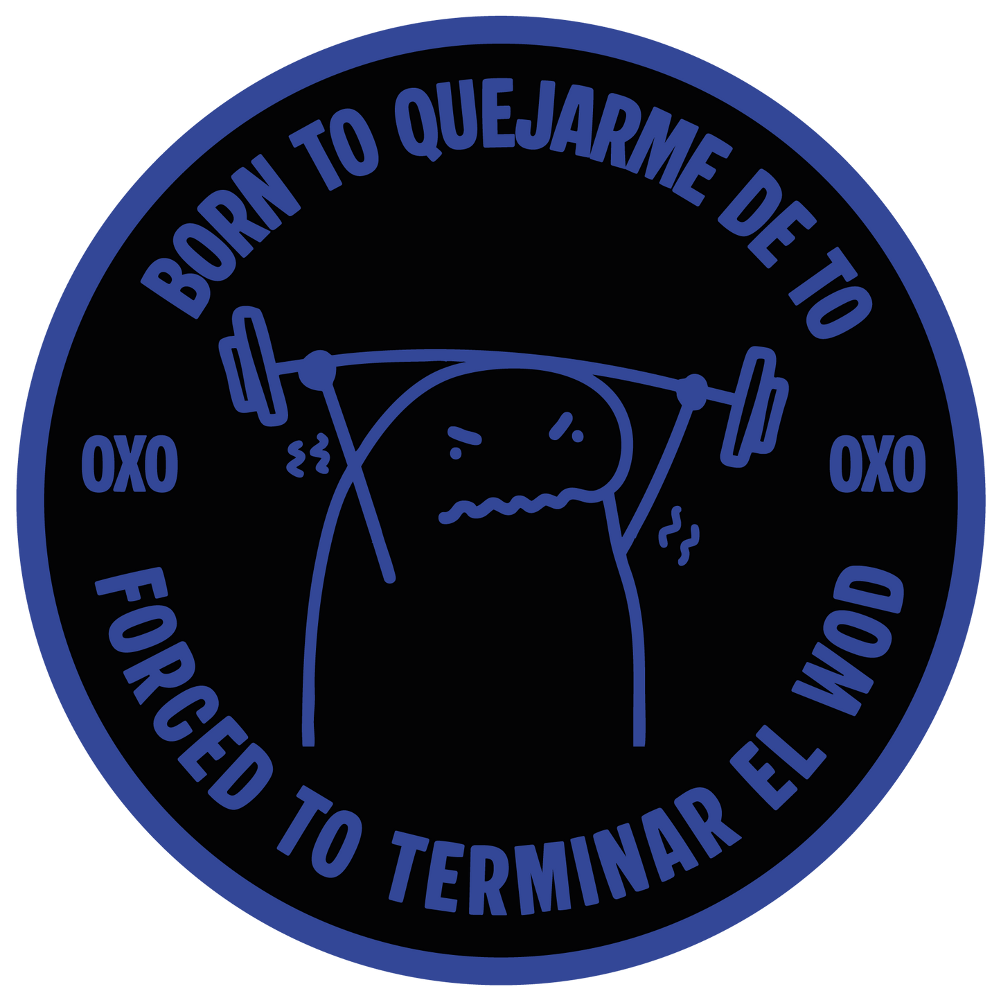 PARCHE 3D - BORN TO QUEJARME DE TÓ