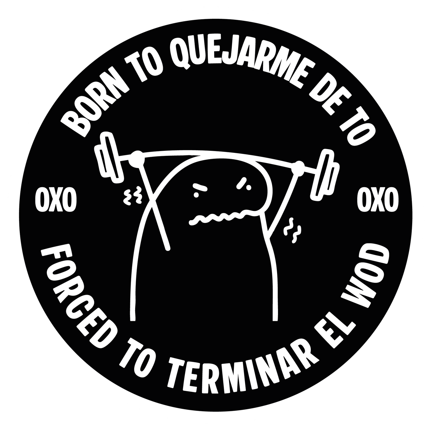 PARCHE 3D - BORN TO QUEJARME DE TÓ