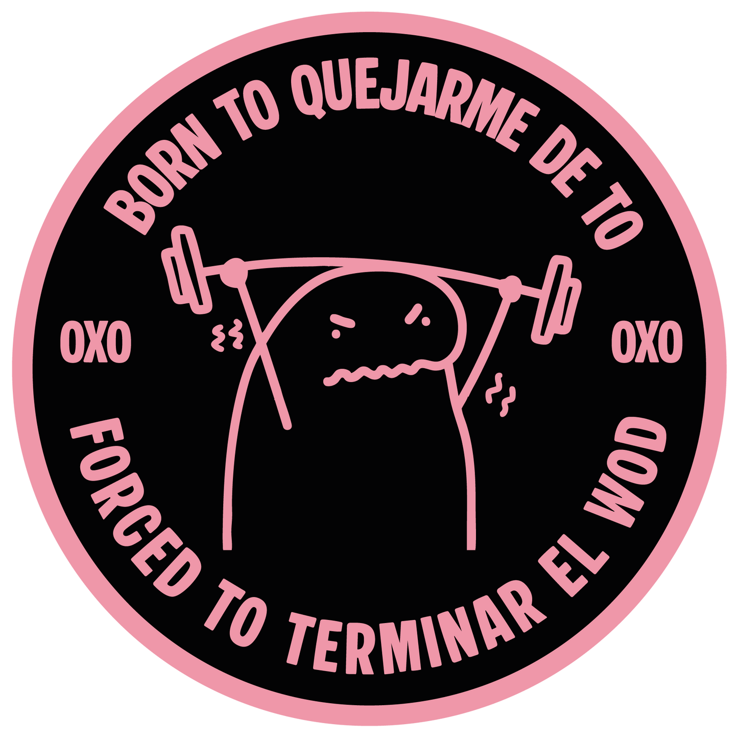 PARCHE 3D - BORN TO QUEJARME DE TÓ