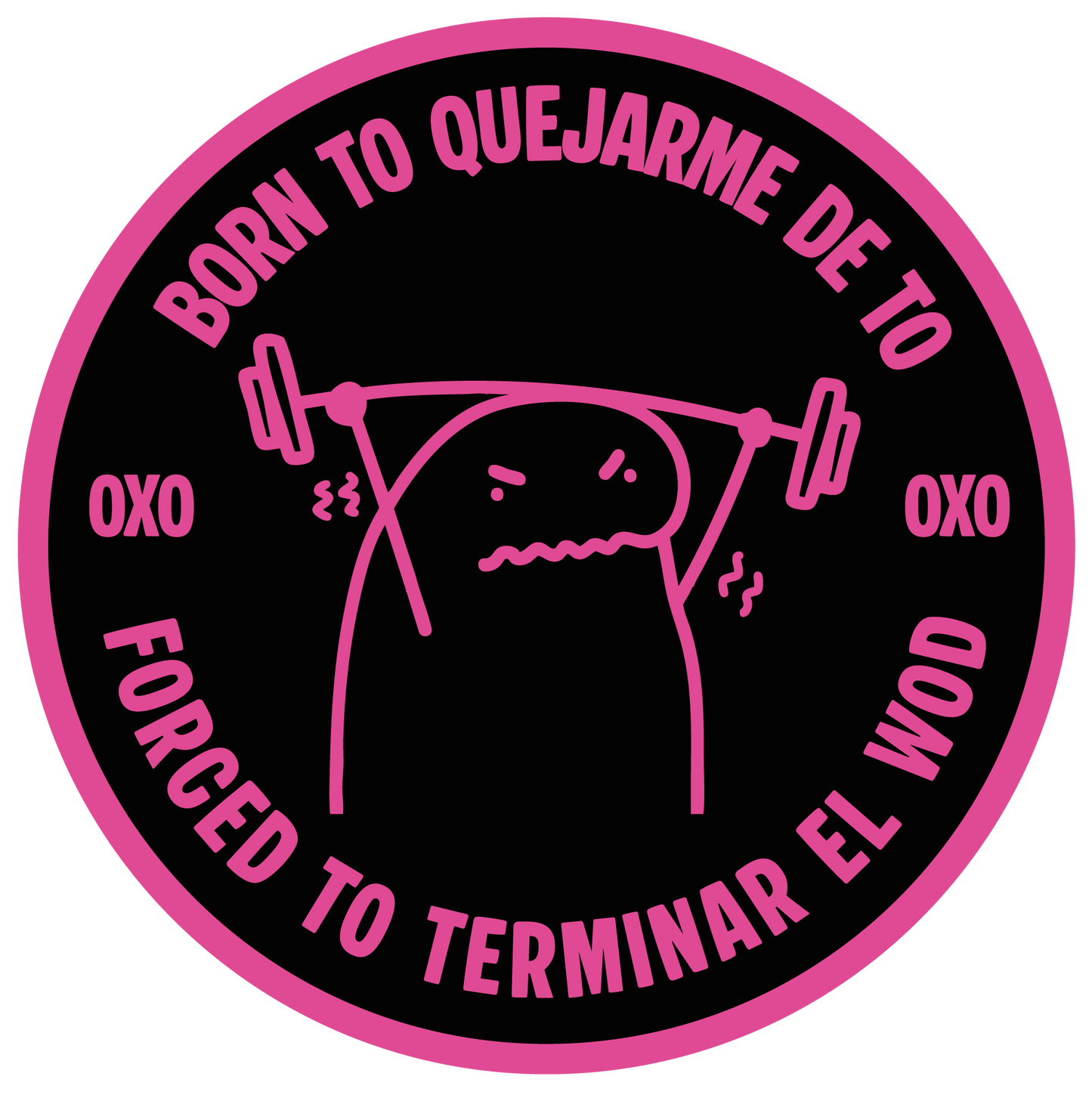 PARCHE 3D - BORN TO QUEJARME DE TÓ