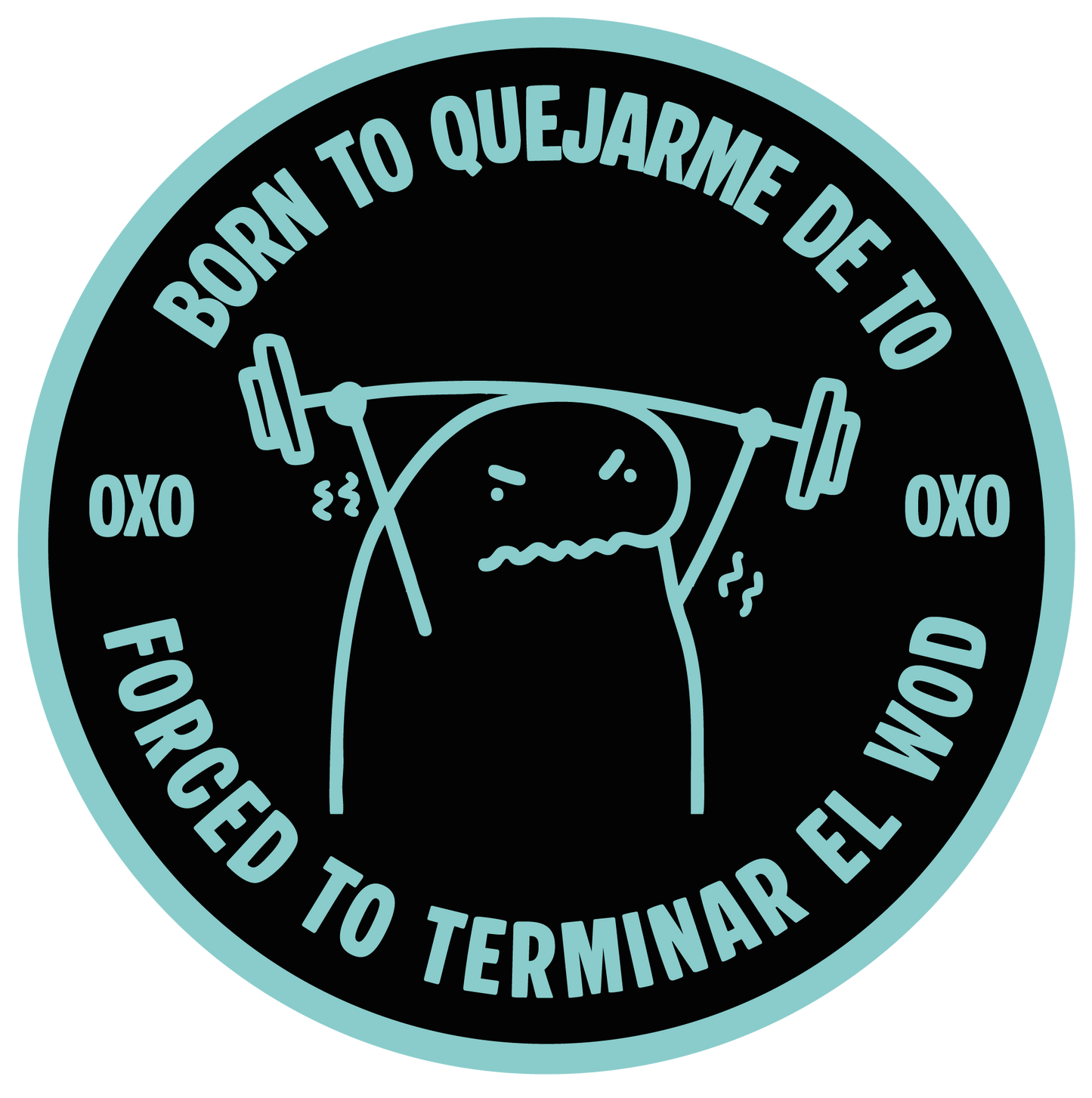 PARCHE 3D - BORN TO QUEJARME DE TÓ