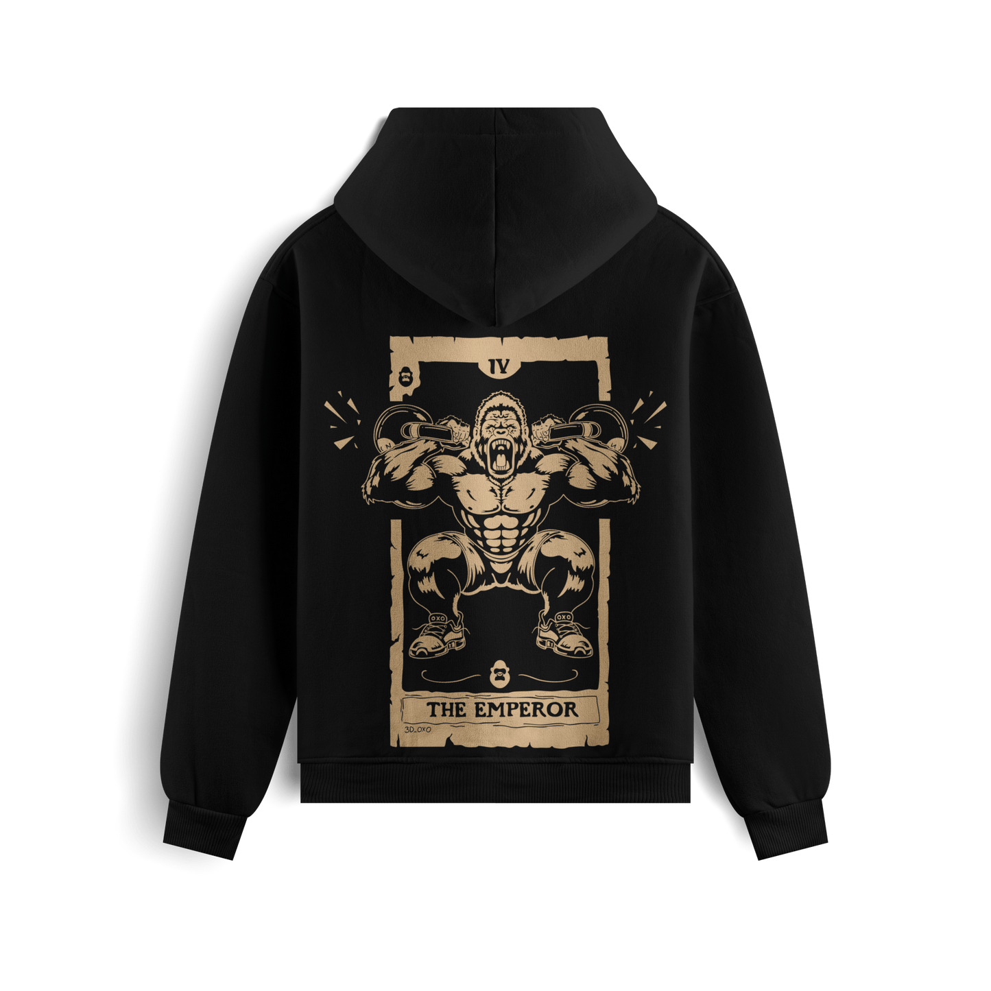 SUDADERA TAROT - THE EMPEROR - OXO DESIGN - SUDADERA -