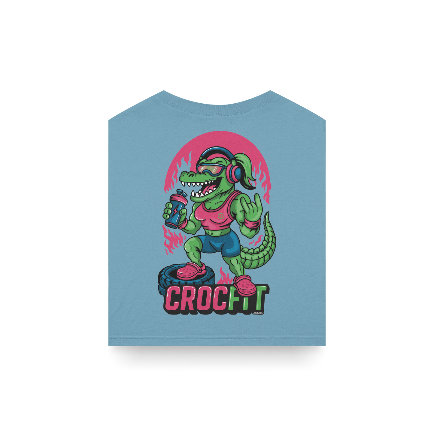 CROPTOP CROCFIT - SIN MANGAS