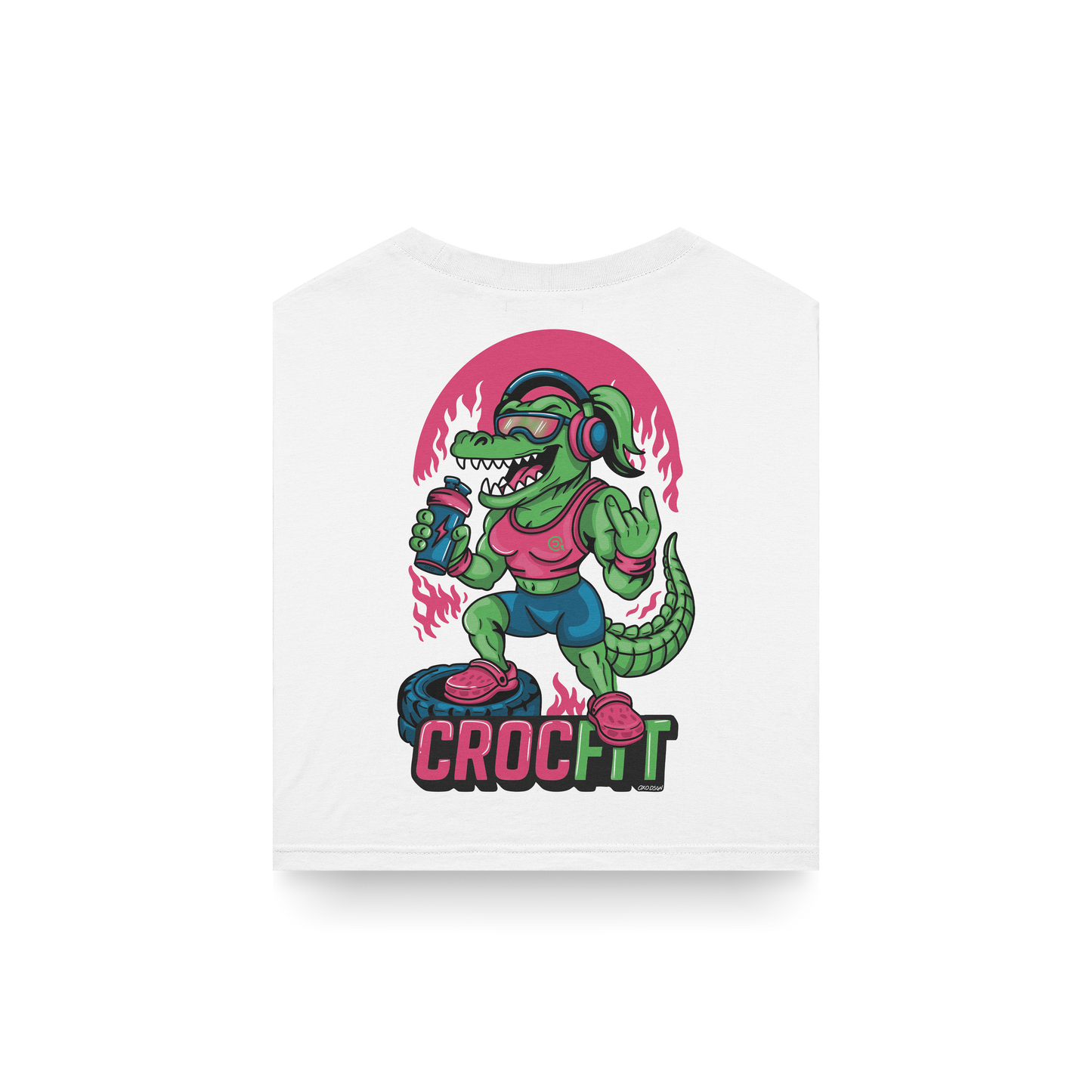 CROPTOP CROCFIT - SIN MANGAS