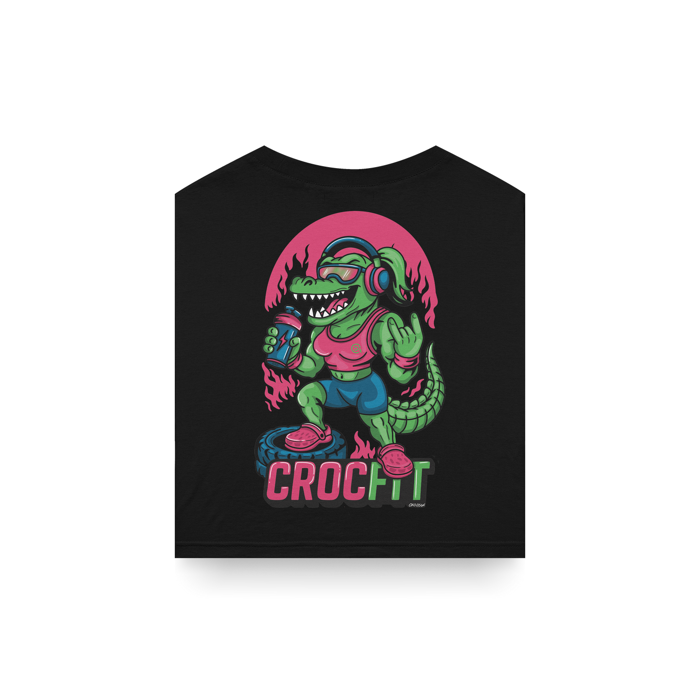 CROPTOP CROCFIT - SIN MANGAS