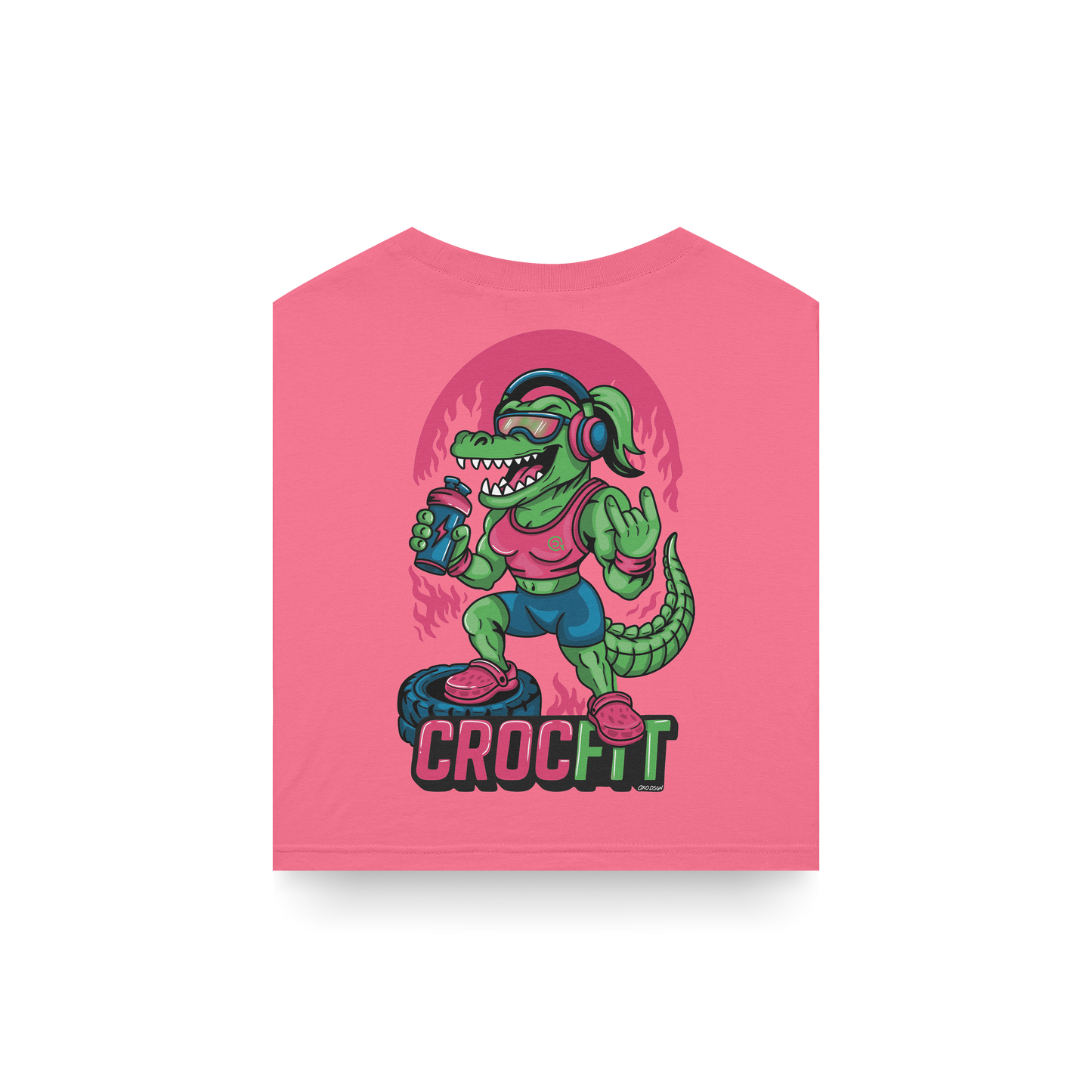 CROPTOP CROCFIT - SIN MANGAS