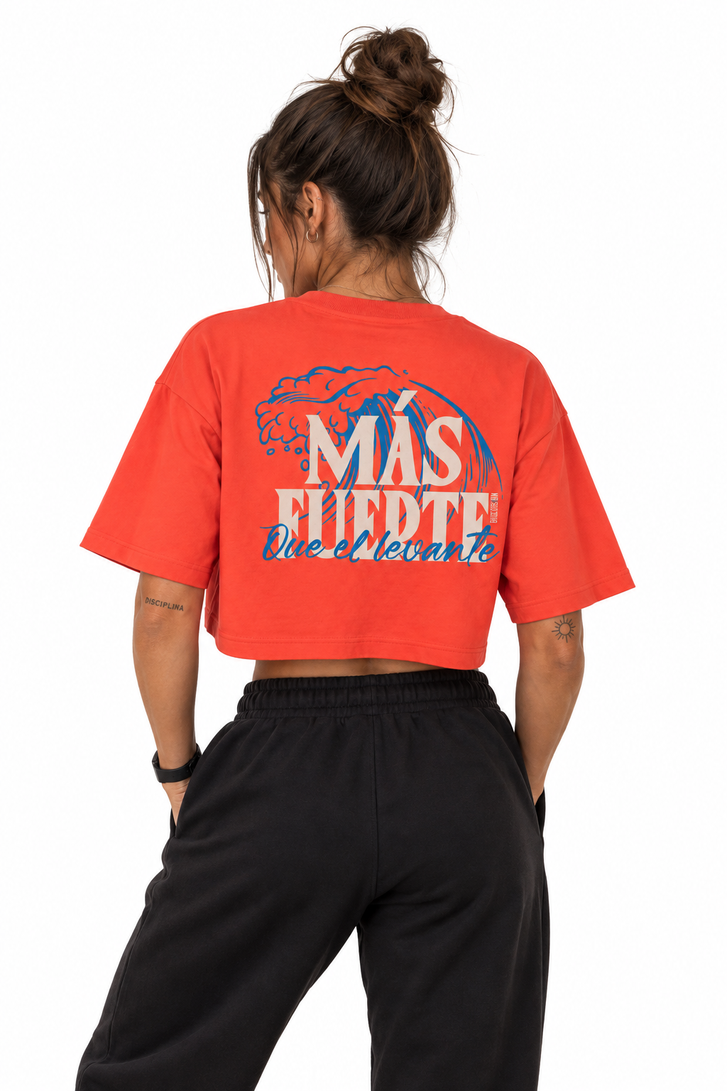 Crop Tops Deportivos Oversize y Regular