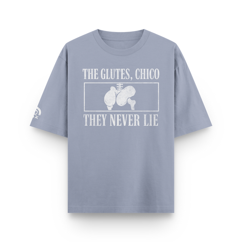 CAMISETA "THE GLUTES, CHICO"