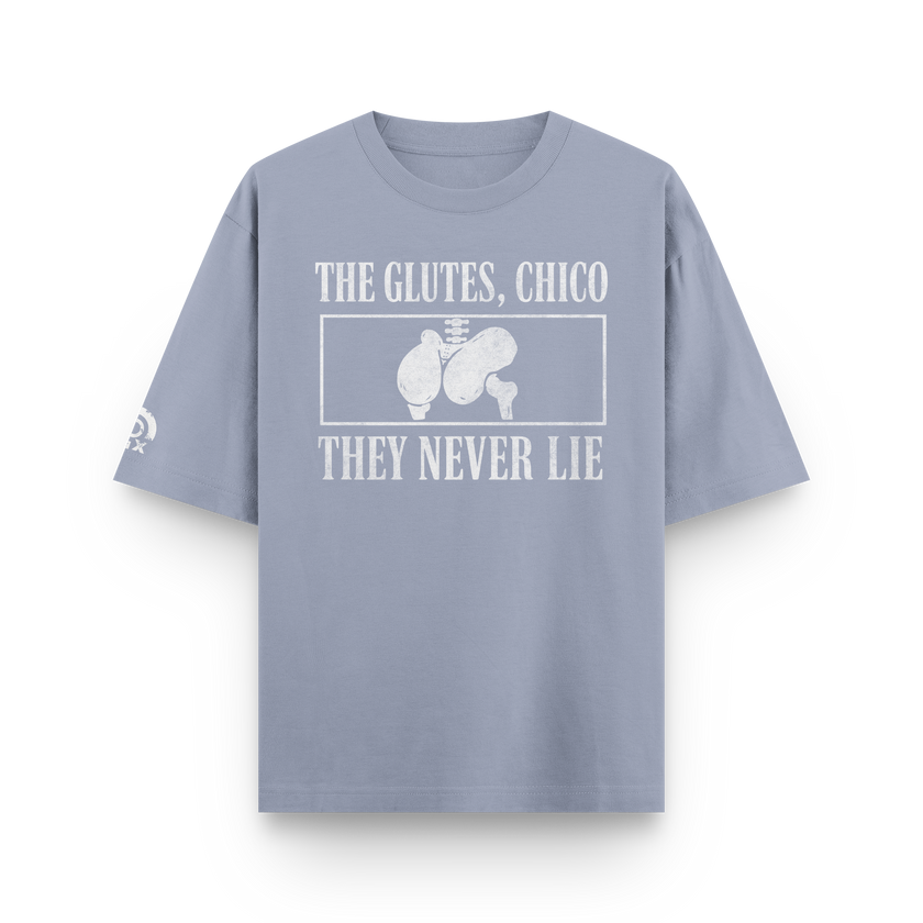 CAMISETA "THE GLUTES, CHICO"