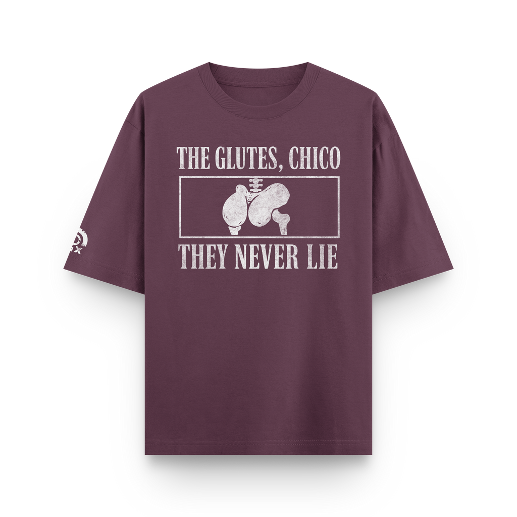 CAMISETA "THE GLUTES, CHICO"