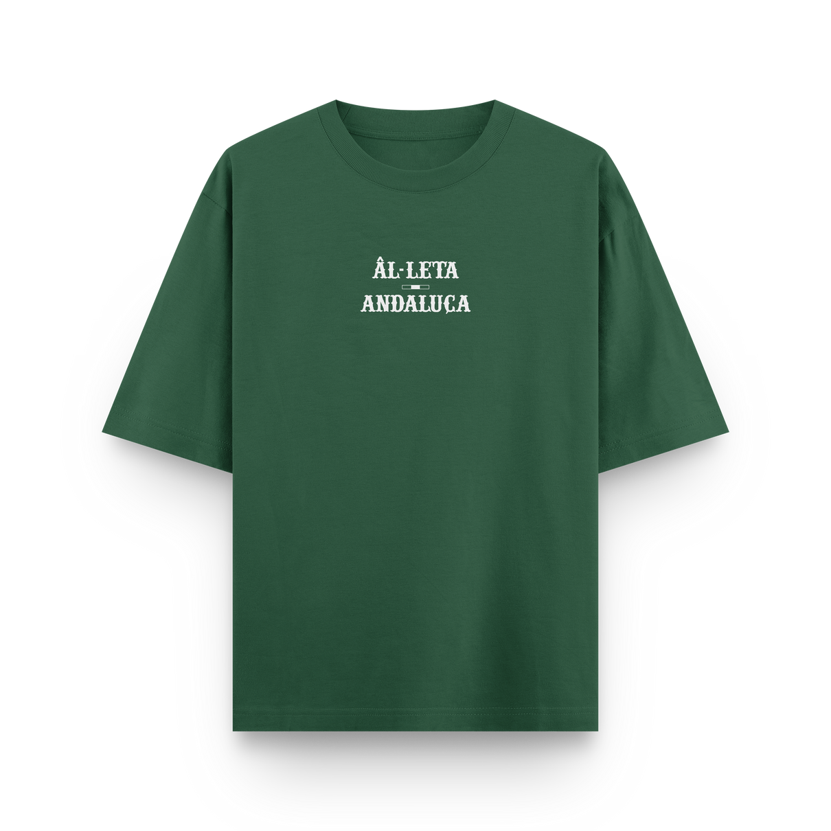 CAMISETA OVERSIZE RELAXED 'ATHLETA ANDALÚH' VERDE OXO DESIGN