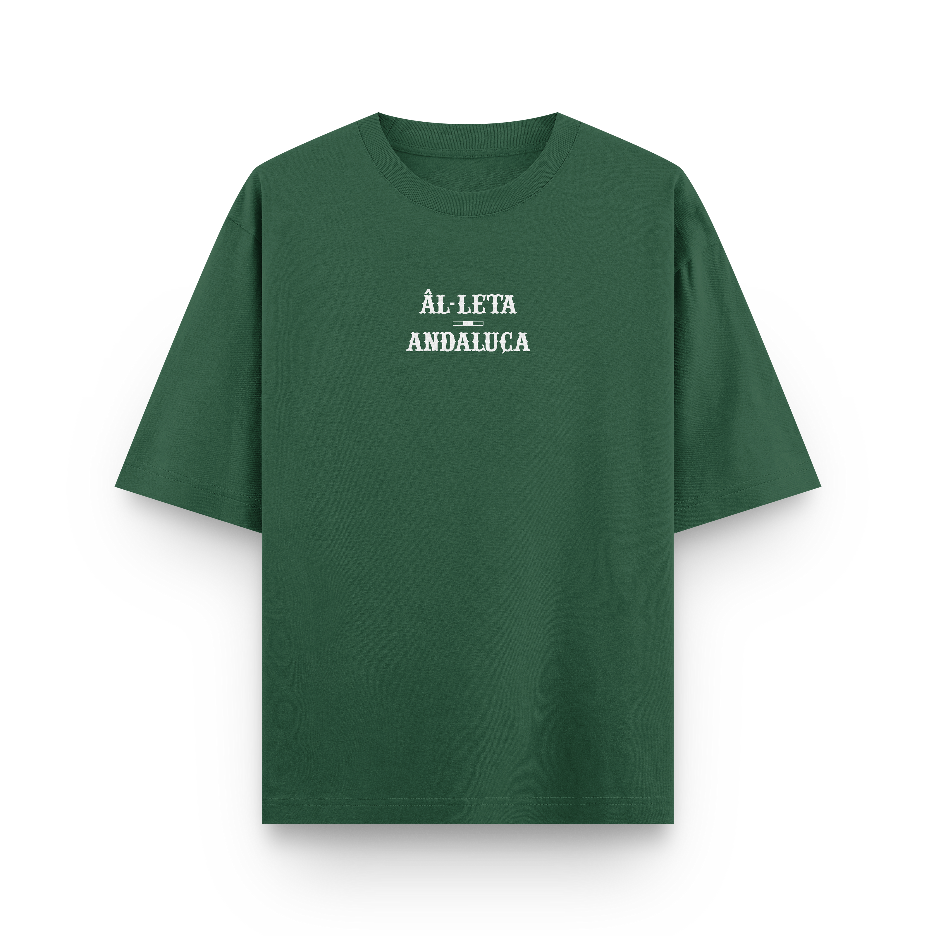 CAMISETA OVERSIZE RELAXED 'ATHLETA ANDALÚH' VERDE