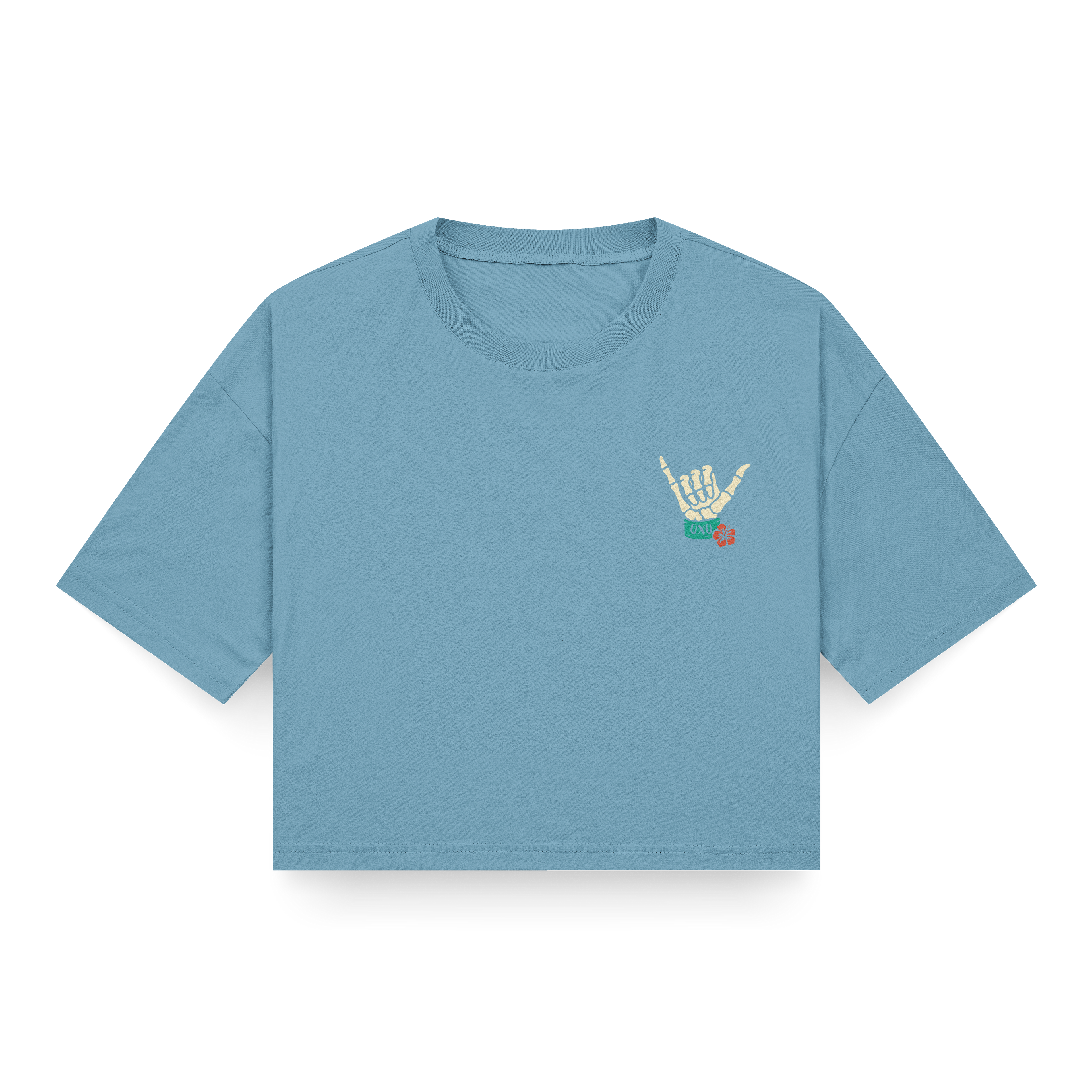 CROP TOP TRAIN HARD, SHINE HARDER