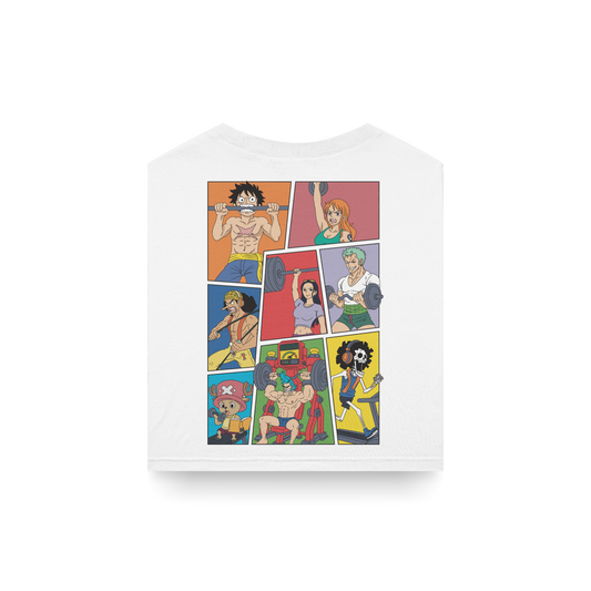 CROP TOP CROSSPIECE - SIN MANGAS