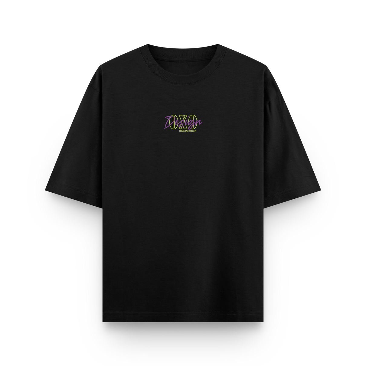 CAMISETA LIKE A WOMAN OXO DESIGN