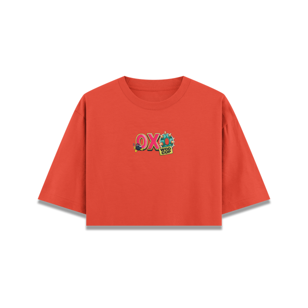 CROP TOP OVERSIZE CORTADO THE FINAL BOX OXO DESIGN