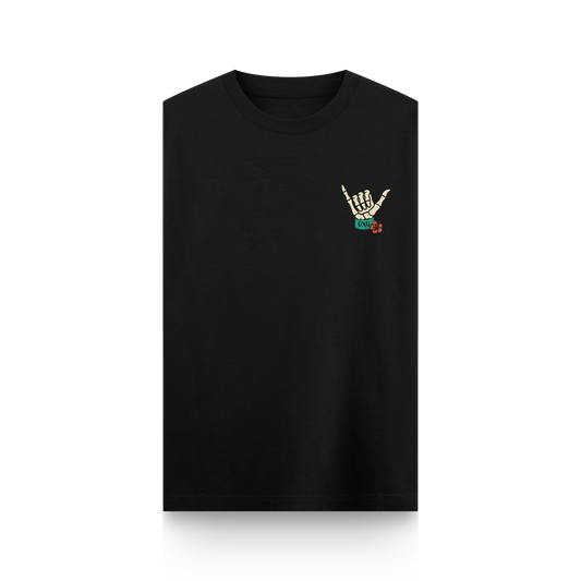 CAMISETA TRAIN HARD, SHINE HARDER - SIN MANGAS