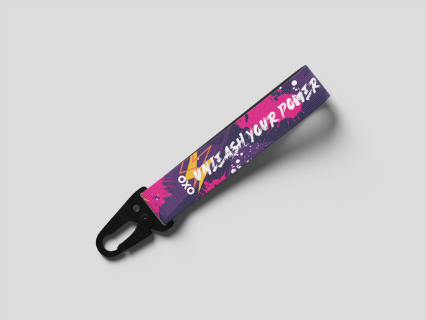 LLAVERO TELA UNLEASH YOUR POWER