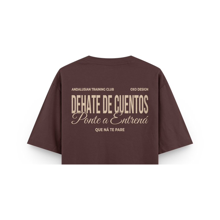 CROP TOP OVERSIZE CORTADO DÉHATE DE CUENTO
