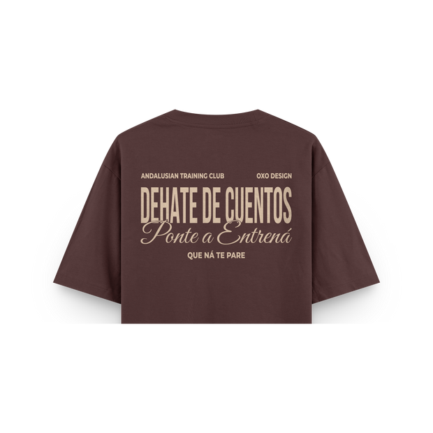 CROP TOP OVERSIZE CORTADO DÉHATE DE CUENTO