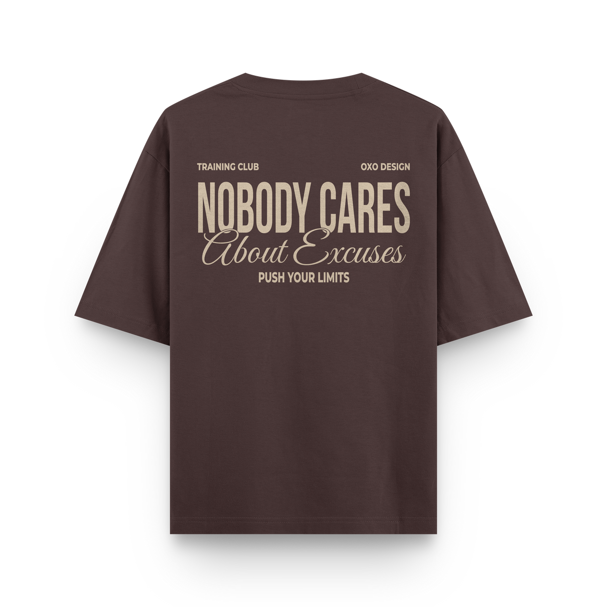 CAMISETA OVERSIZE NOBODY CARES