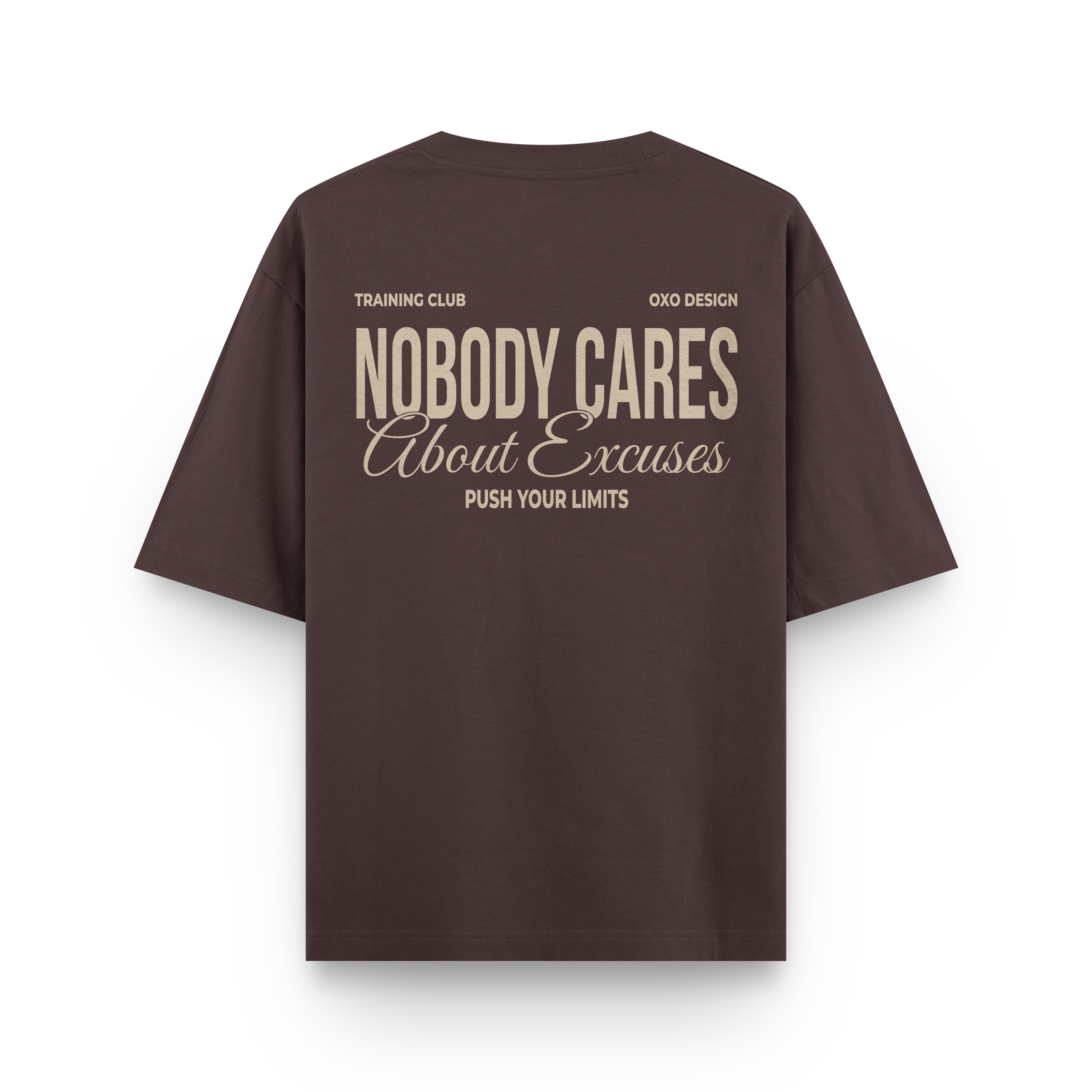 CAMISETA OVERSIZE NOBODY CARES