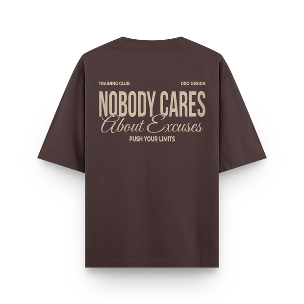 CAMISETA OVERSIZE NOBODY CARES