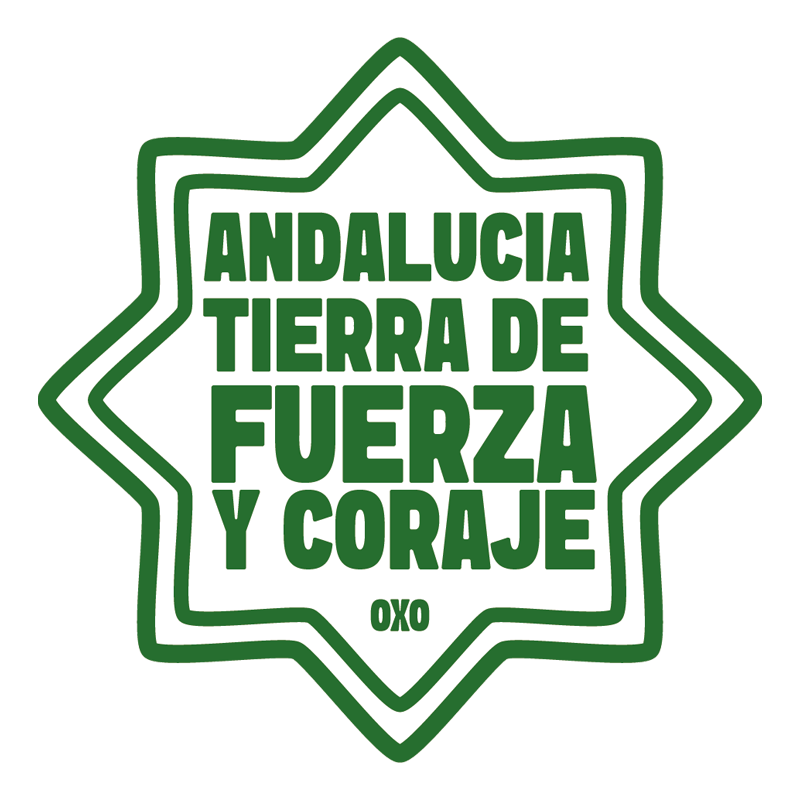 PARCHE 3D - ANDALUCÍA FUERZA Y CORAJE
