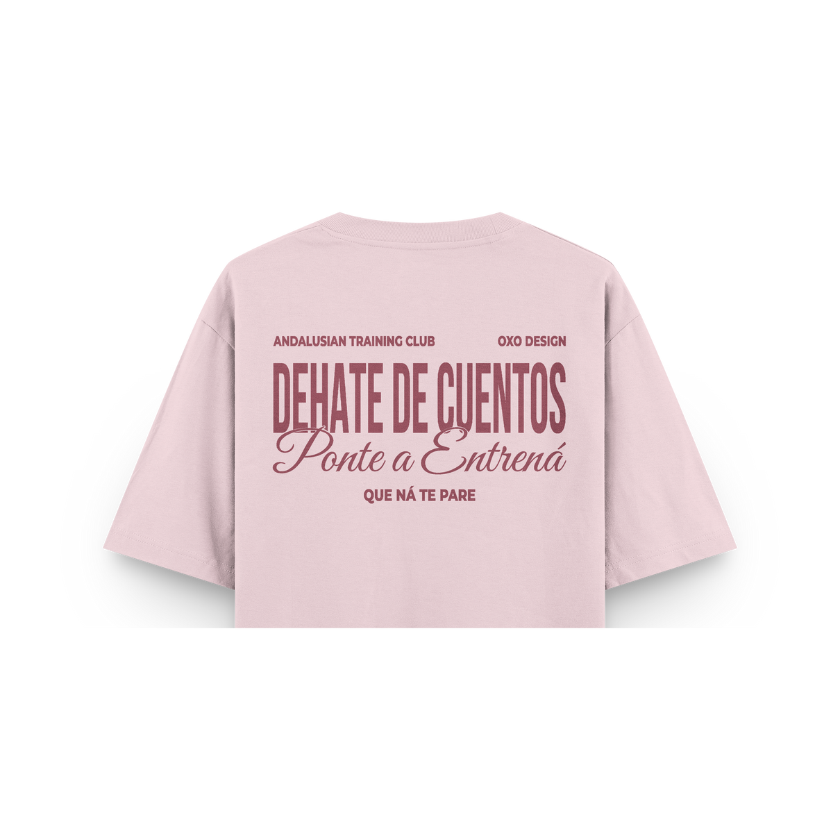 CROP TOP OVERSIZE CORTADO DÉHATE DE CUENTO