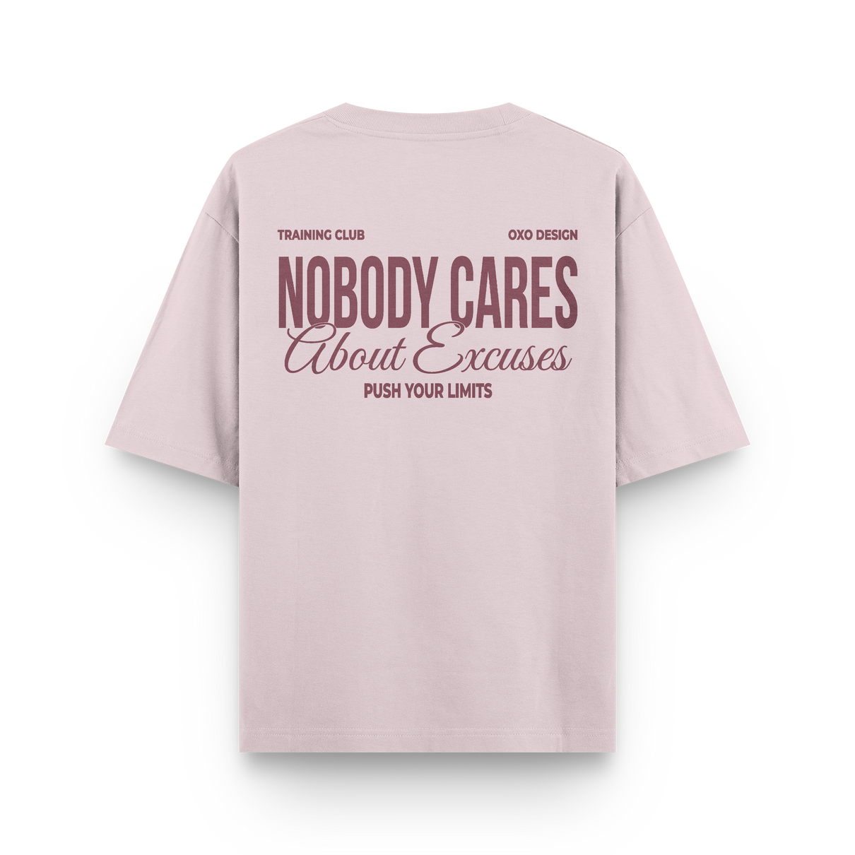 CAMISETA OVERSIZE NOBODY CARES