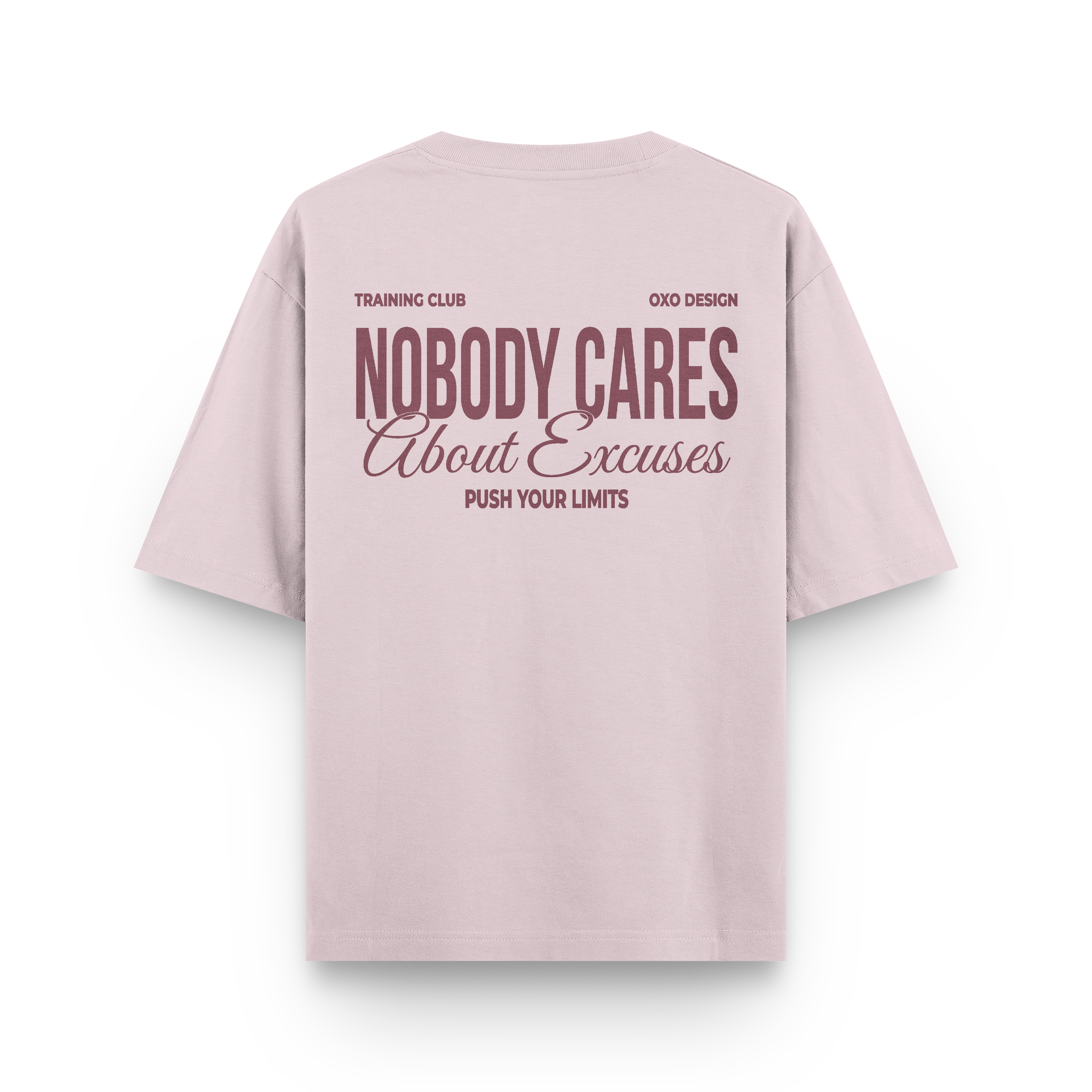 CAMISETA OVERSIZE NOBODY CARES