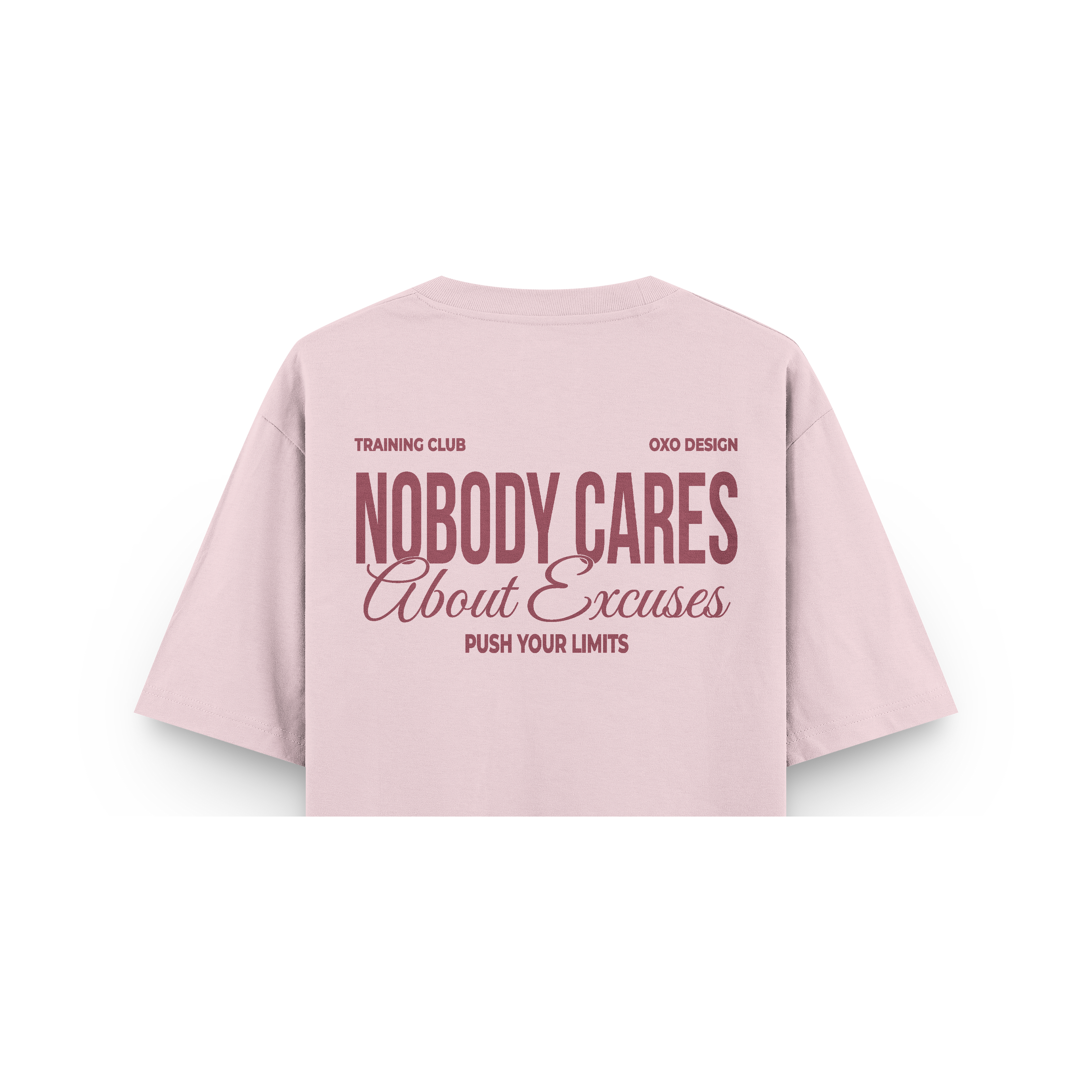 CROP TOP OVERSIZE CORTADO NOBODY CARES