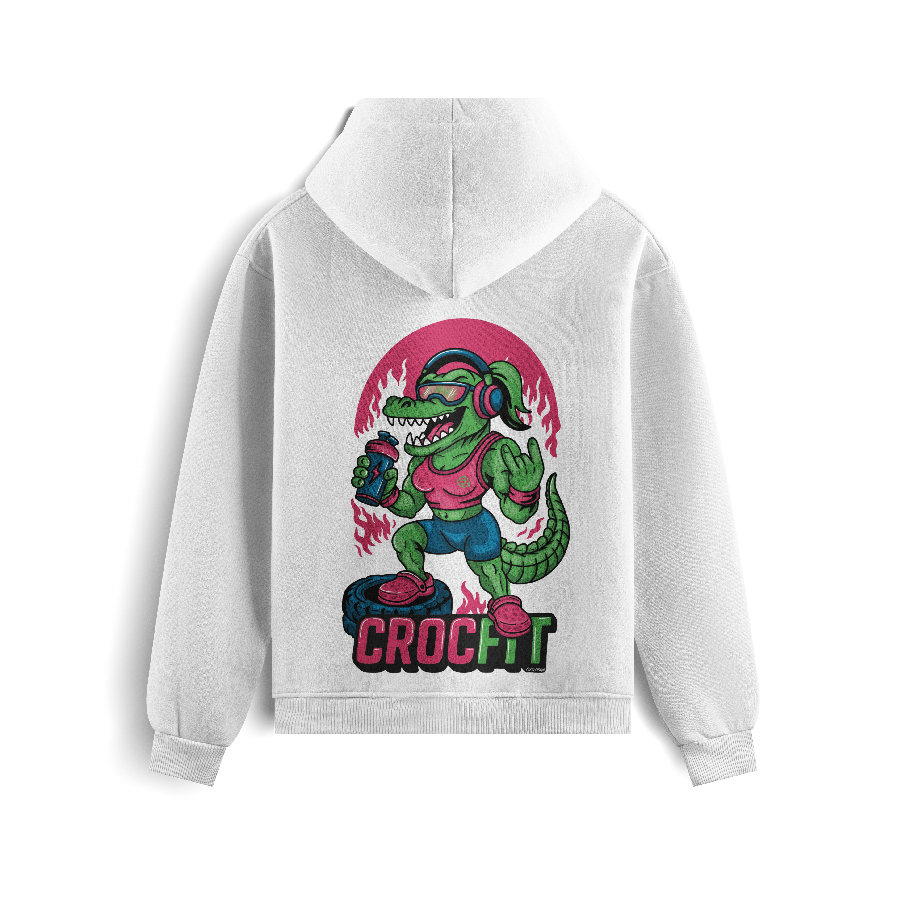 SUDADERA CROCFIT GIRL
