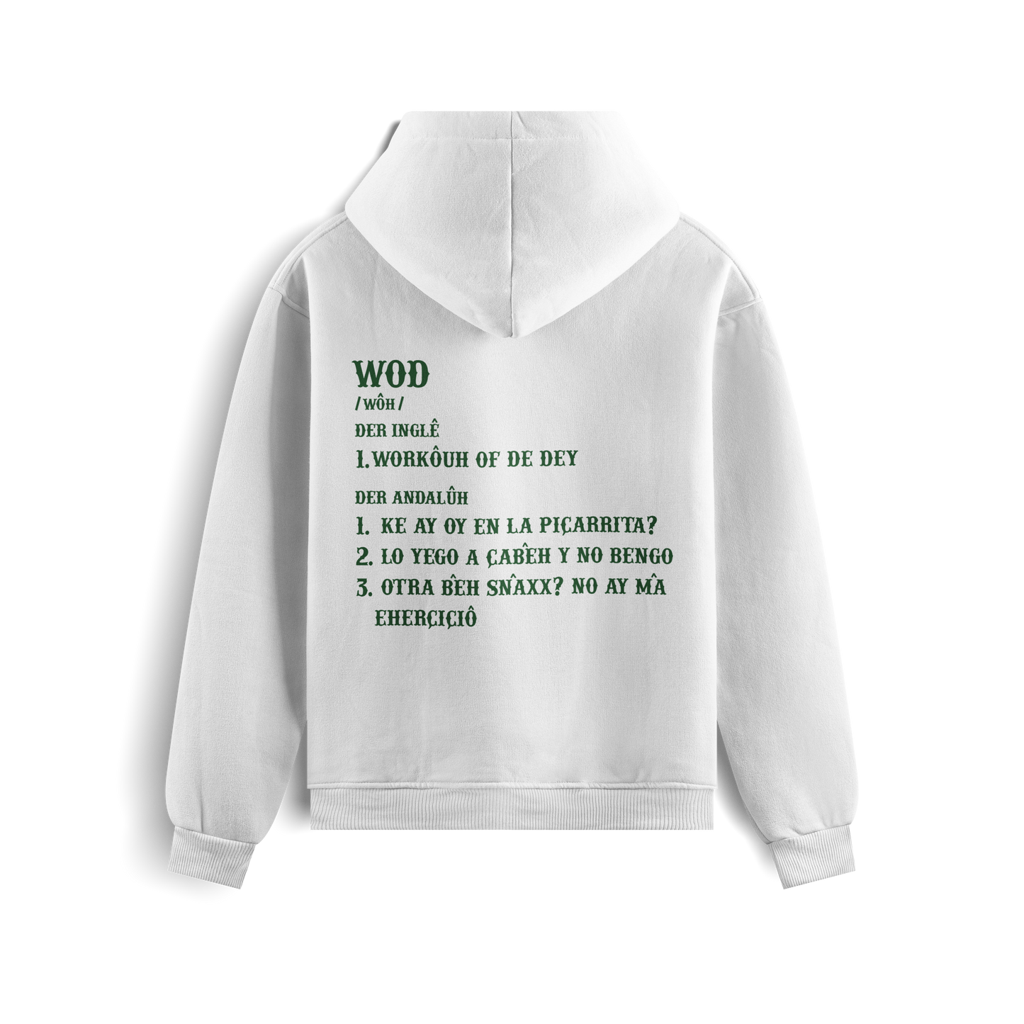 SUDADERA 'CROSSFITERX ANDALÚH'