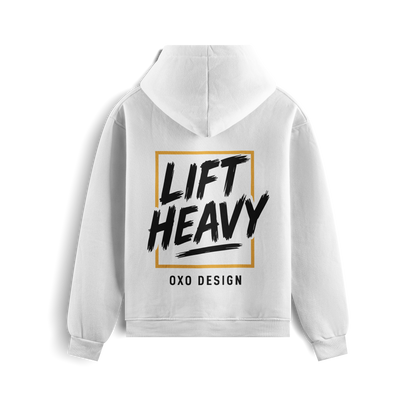 SUDADERA  LIFT HEAVY - BLANCA