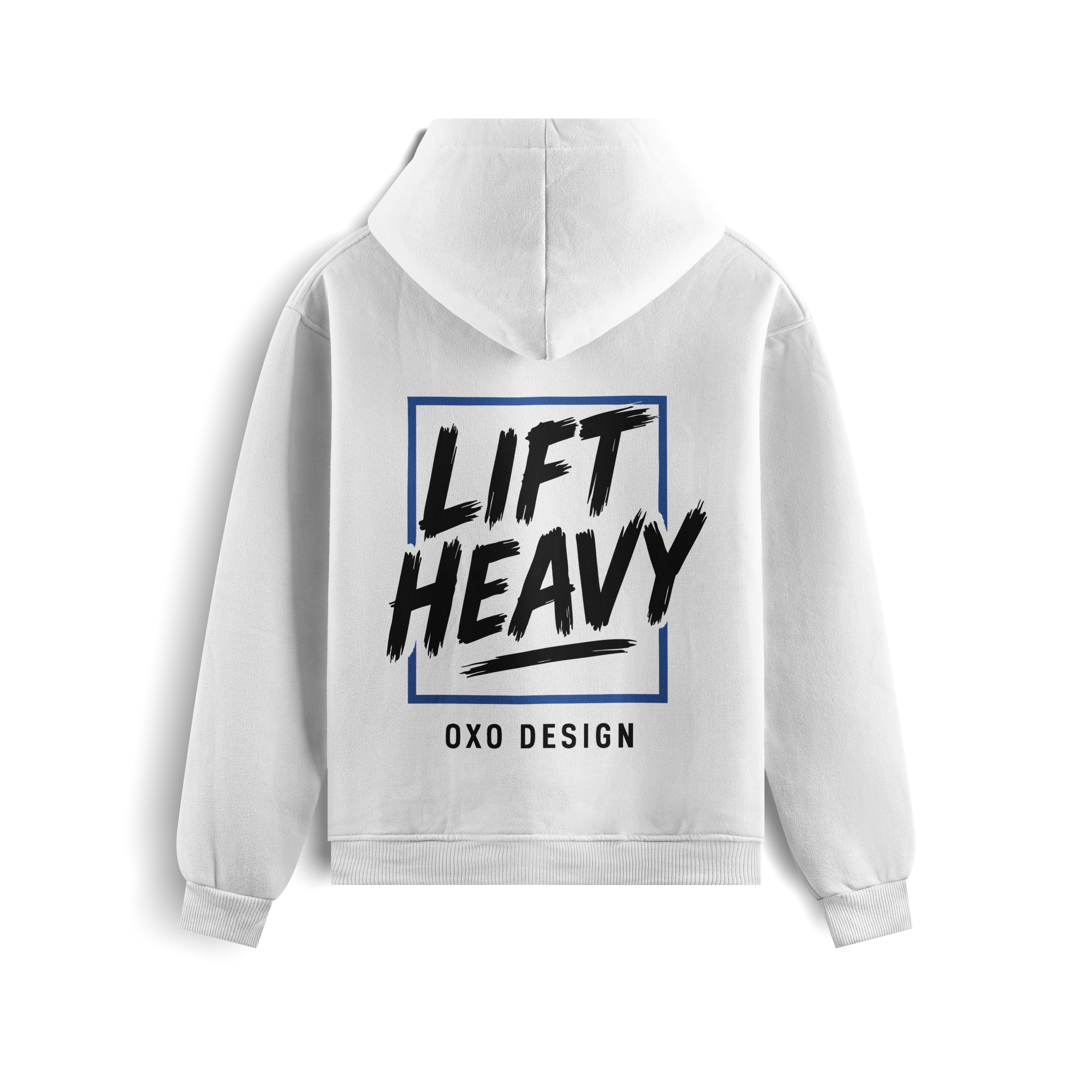 SUDADERA  LIFT HEAVY - BLANCA