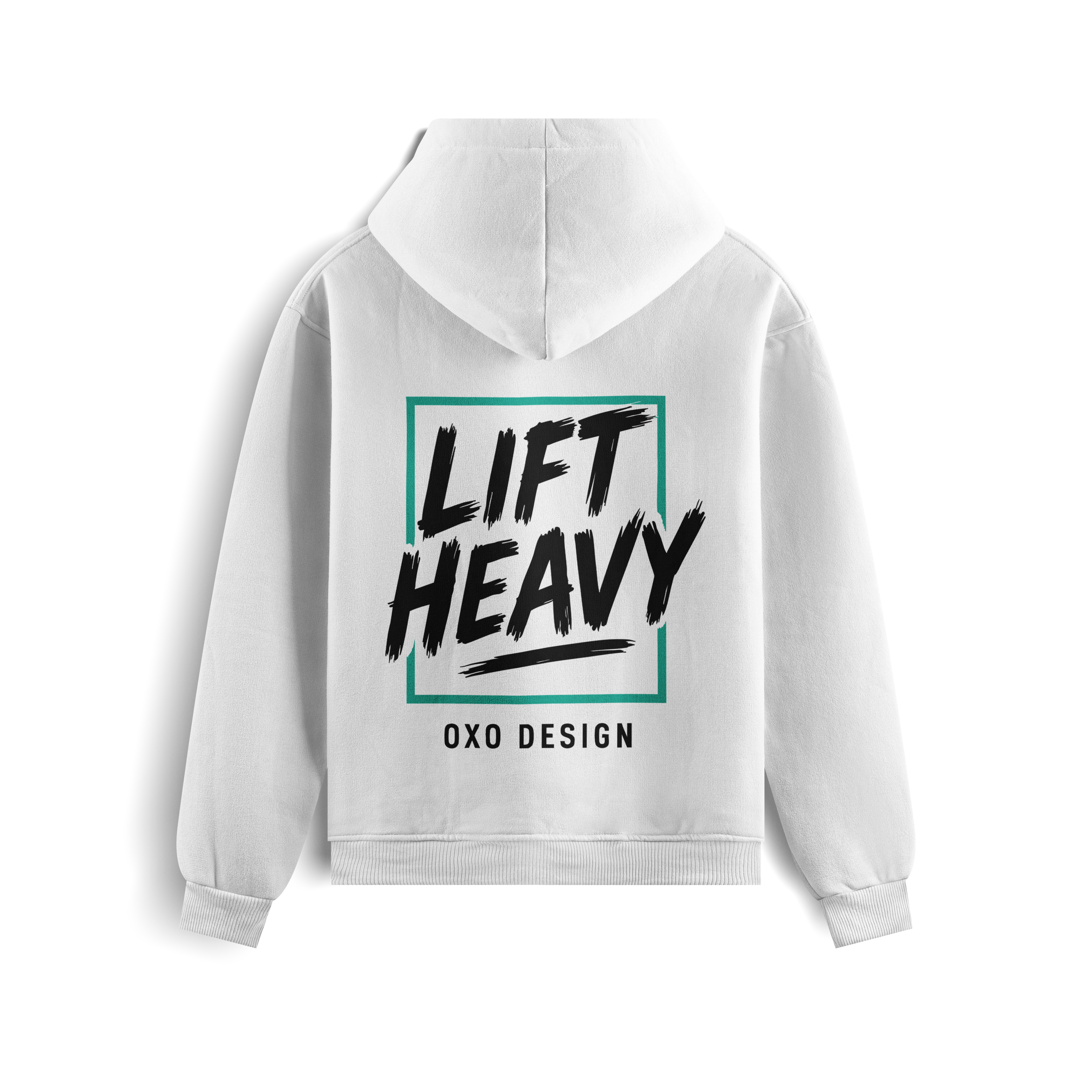 SUDADERA  LIFT HEAVY - BLANCA