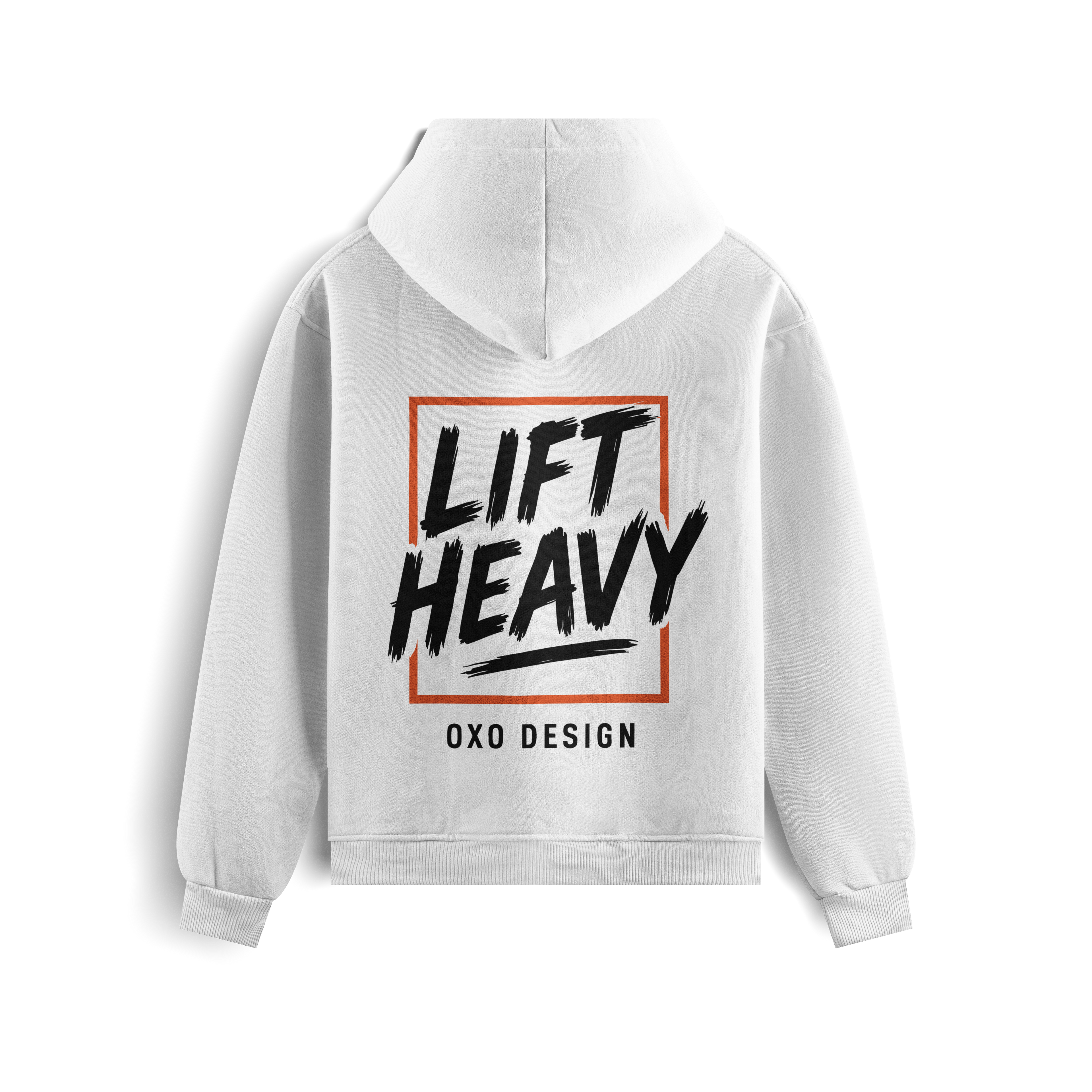 SUDADERA  LIFT HEAVY - BLANCA