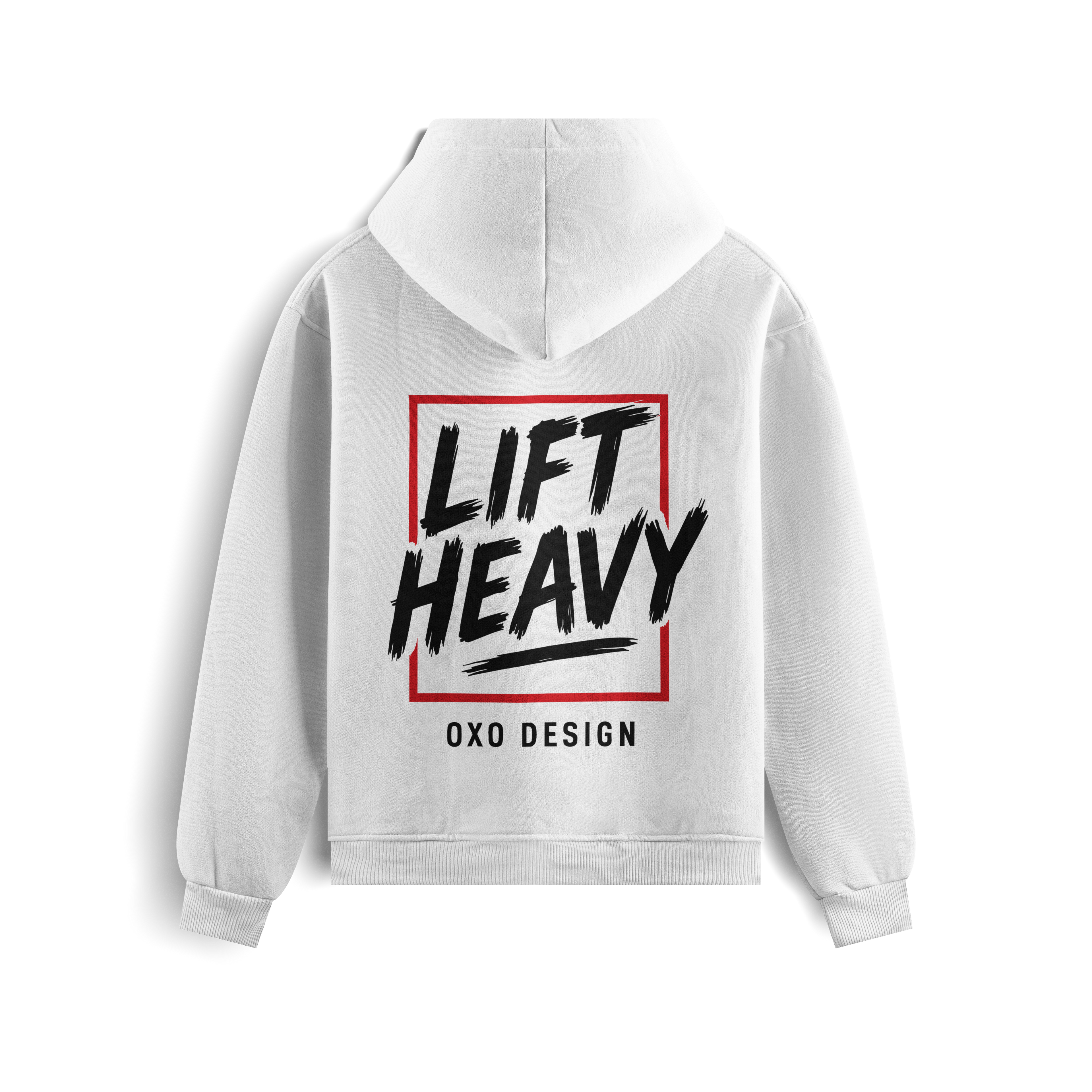 SUDADERA  LIFT HEAVY - BLANCA