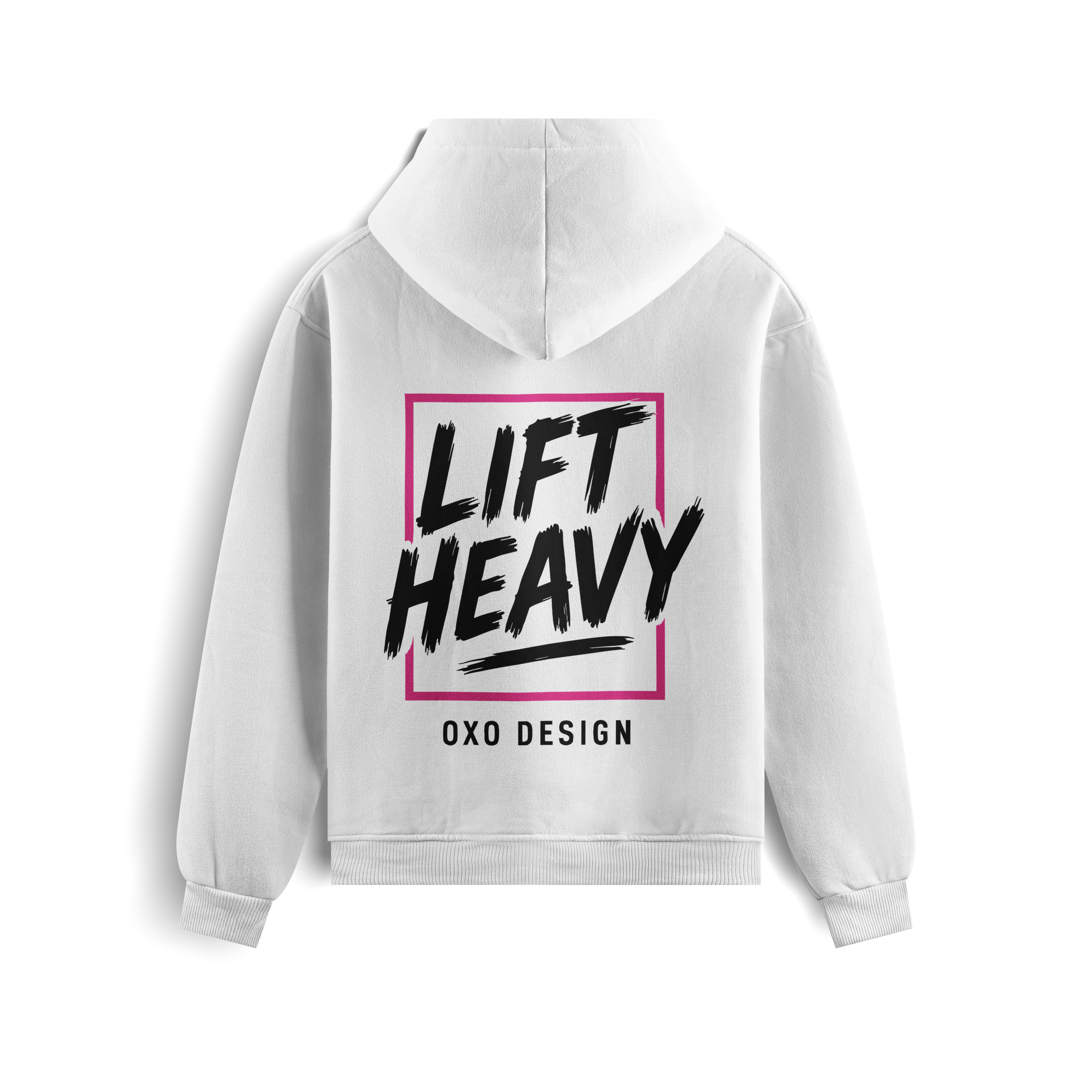 SUDADERA  LIFT HEAVY - BLANCA