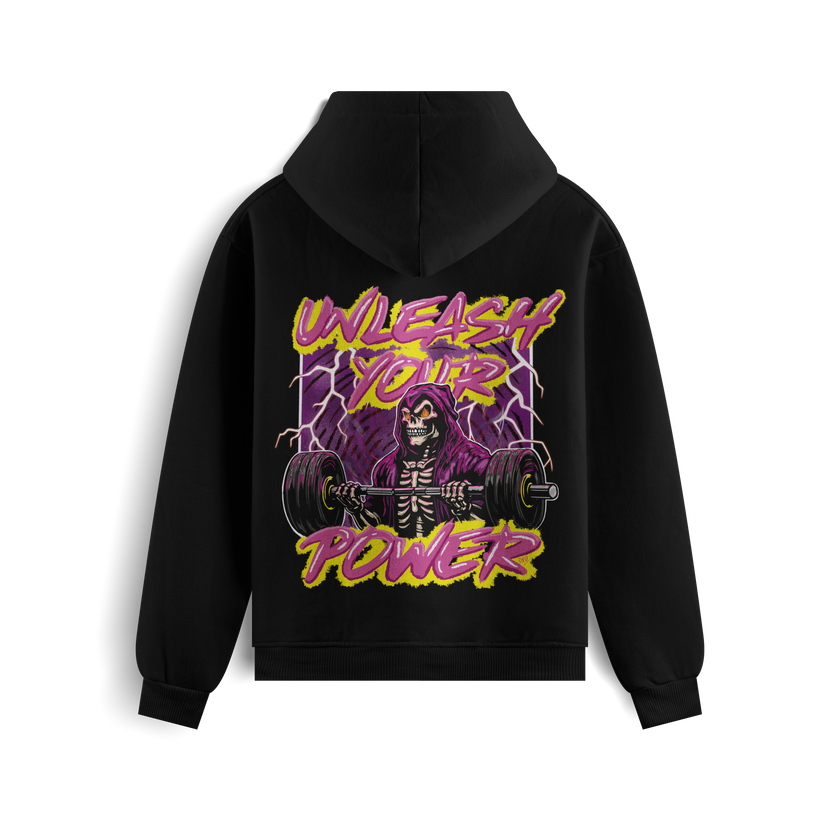 SUDADERA "UNLEASH YOUR POWER"