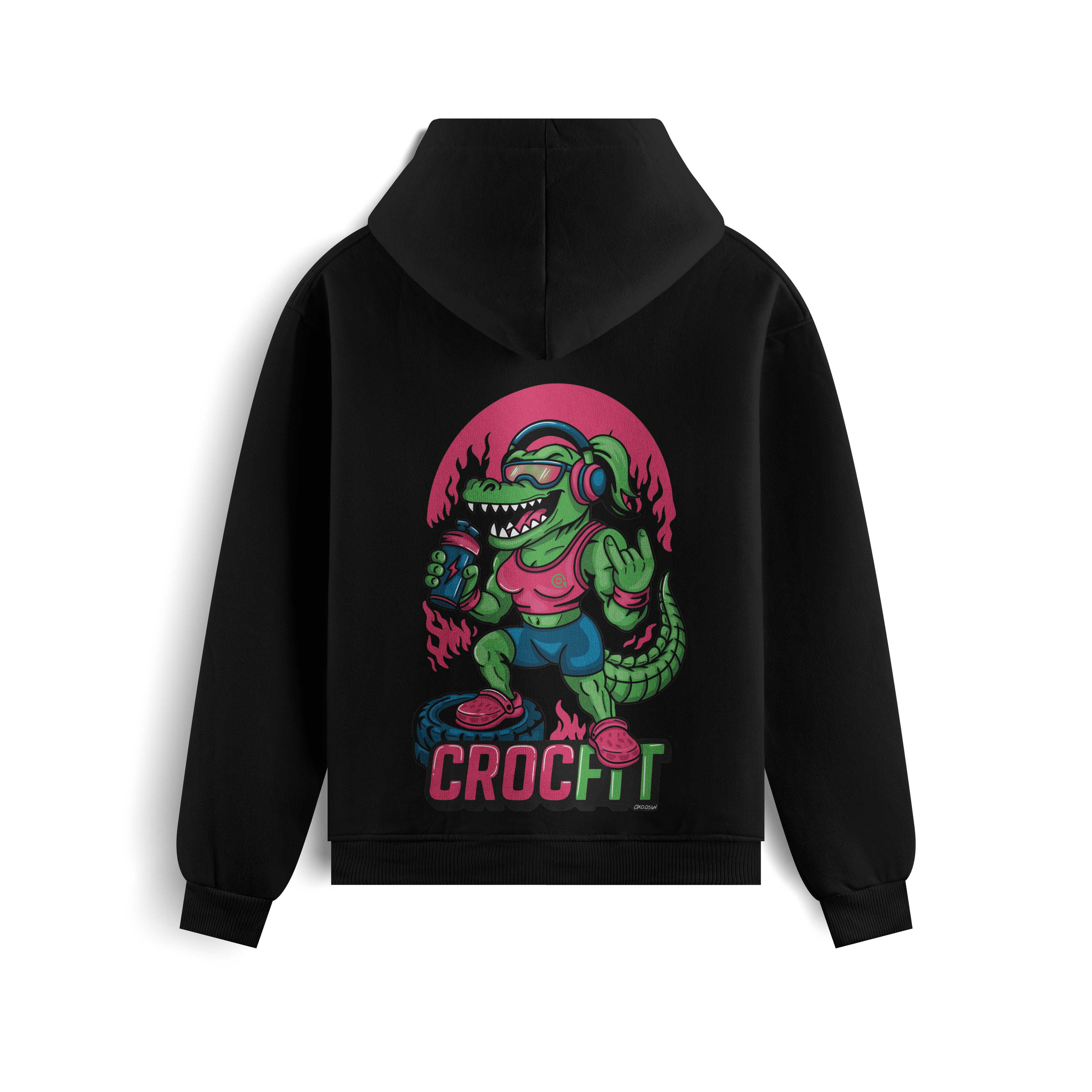 SUDADERA CROCFIT GIRL